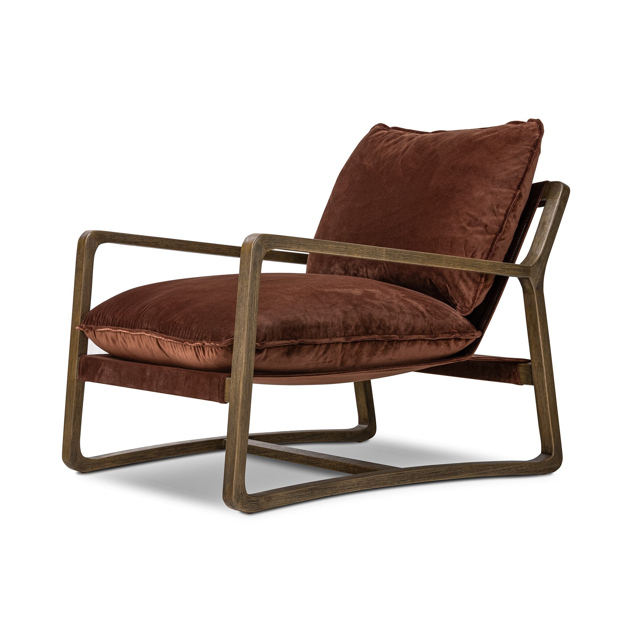 Four Hands Ace Chair — Surrey Auburn-Toasted Umber