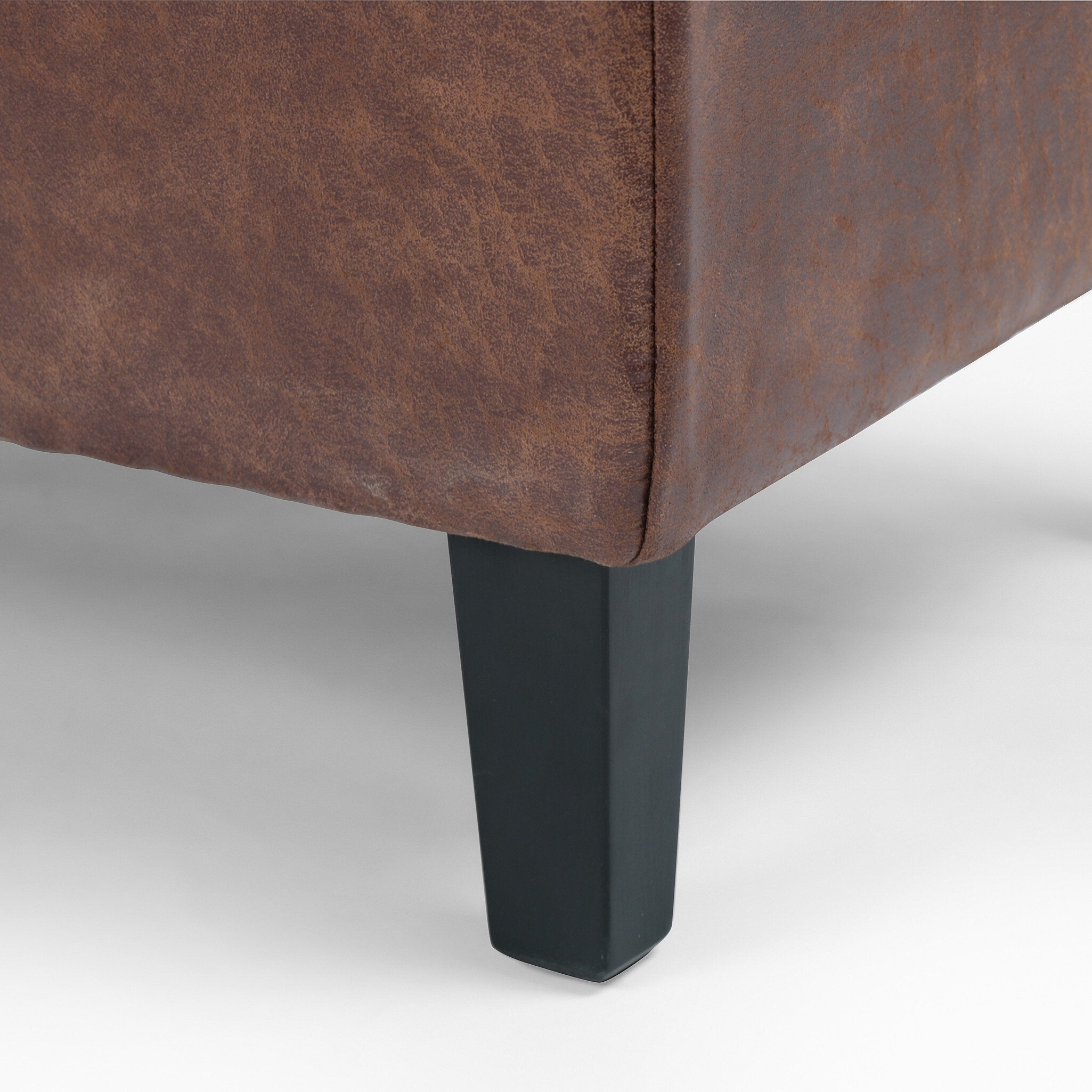 Four Hands Jefferson Trunk — Vintage Tobacco-Black