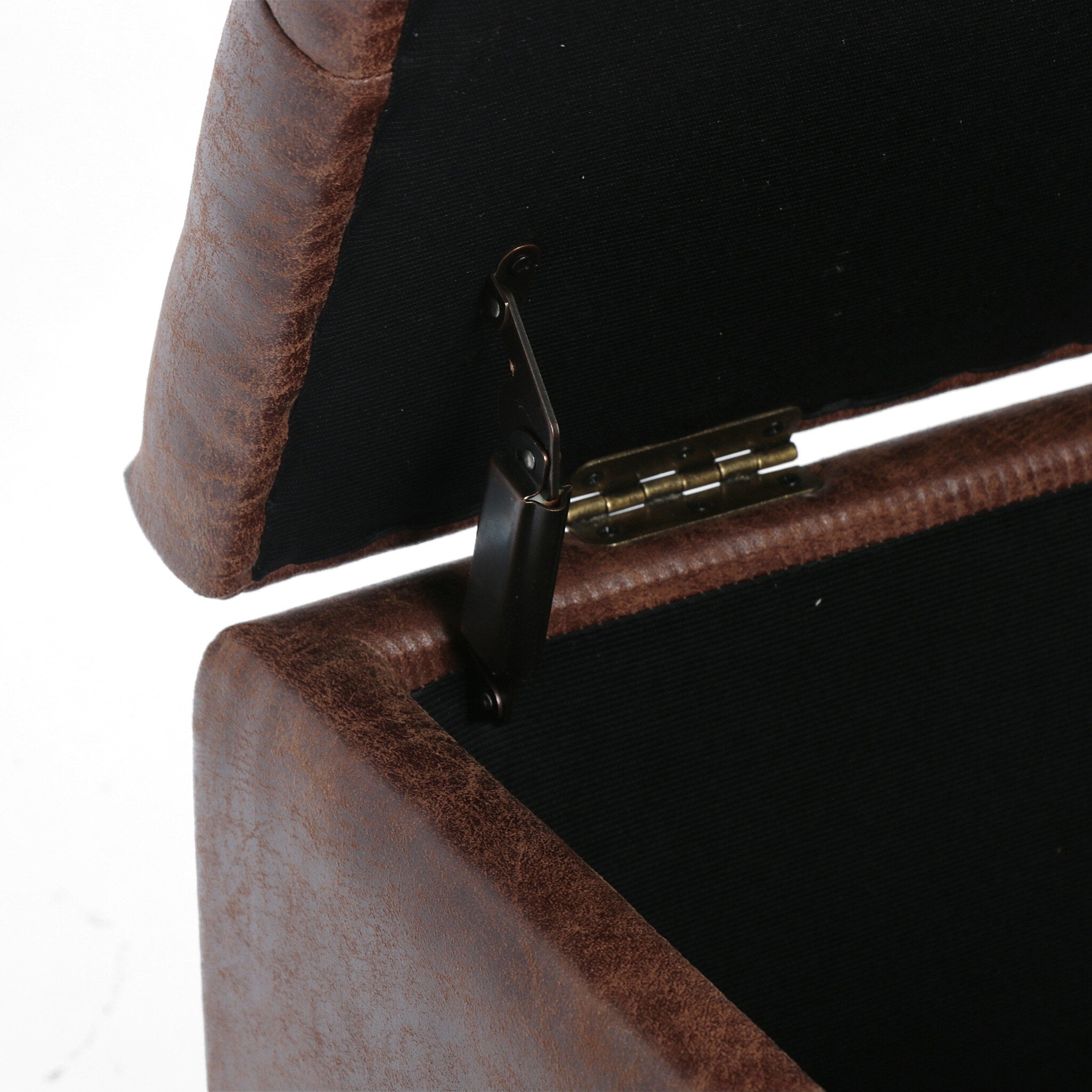 Four Hands Jefferson Trunk — Vintage Tobacco-Black