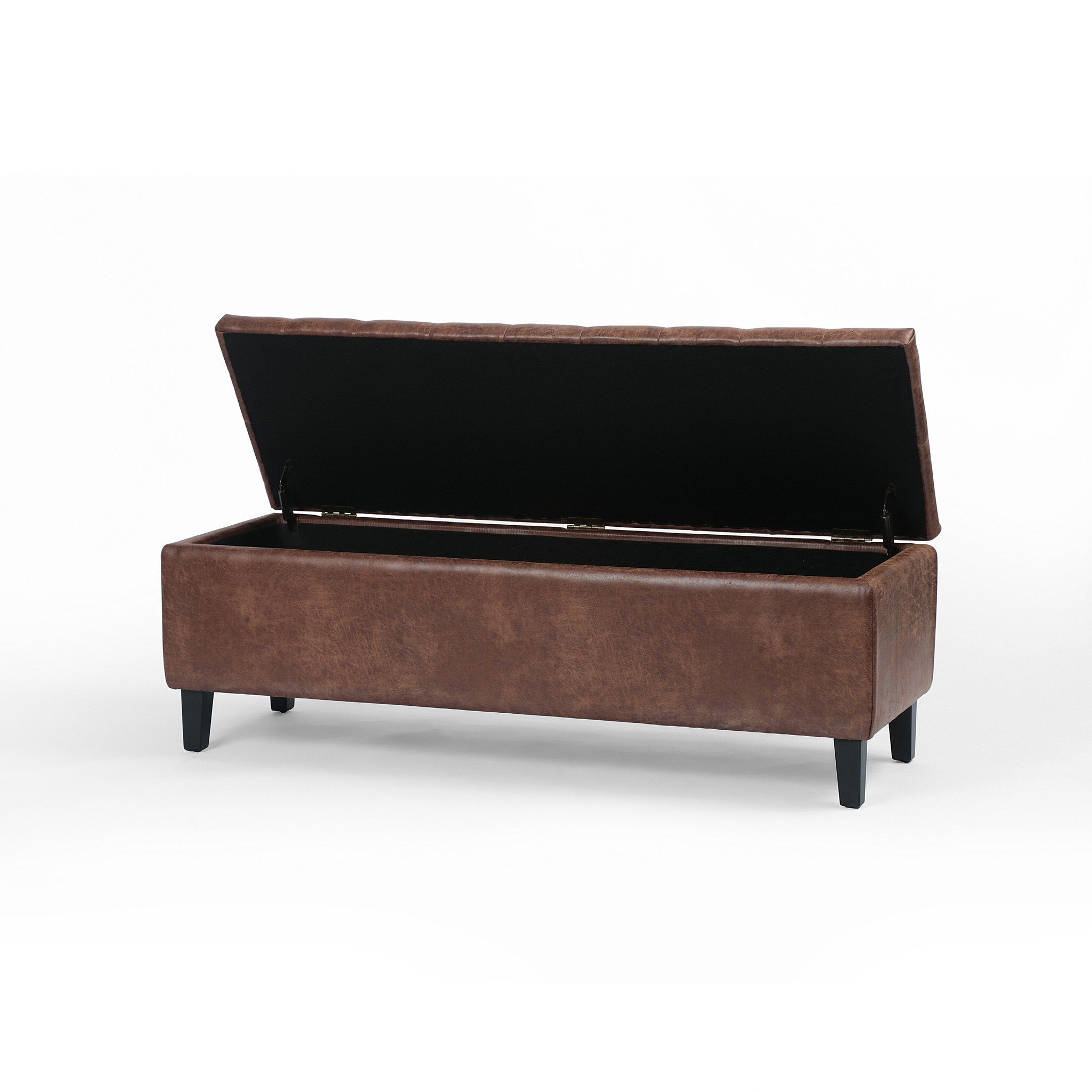 Four Hands Jefferson Trunk — Vintage Tobacco-Black