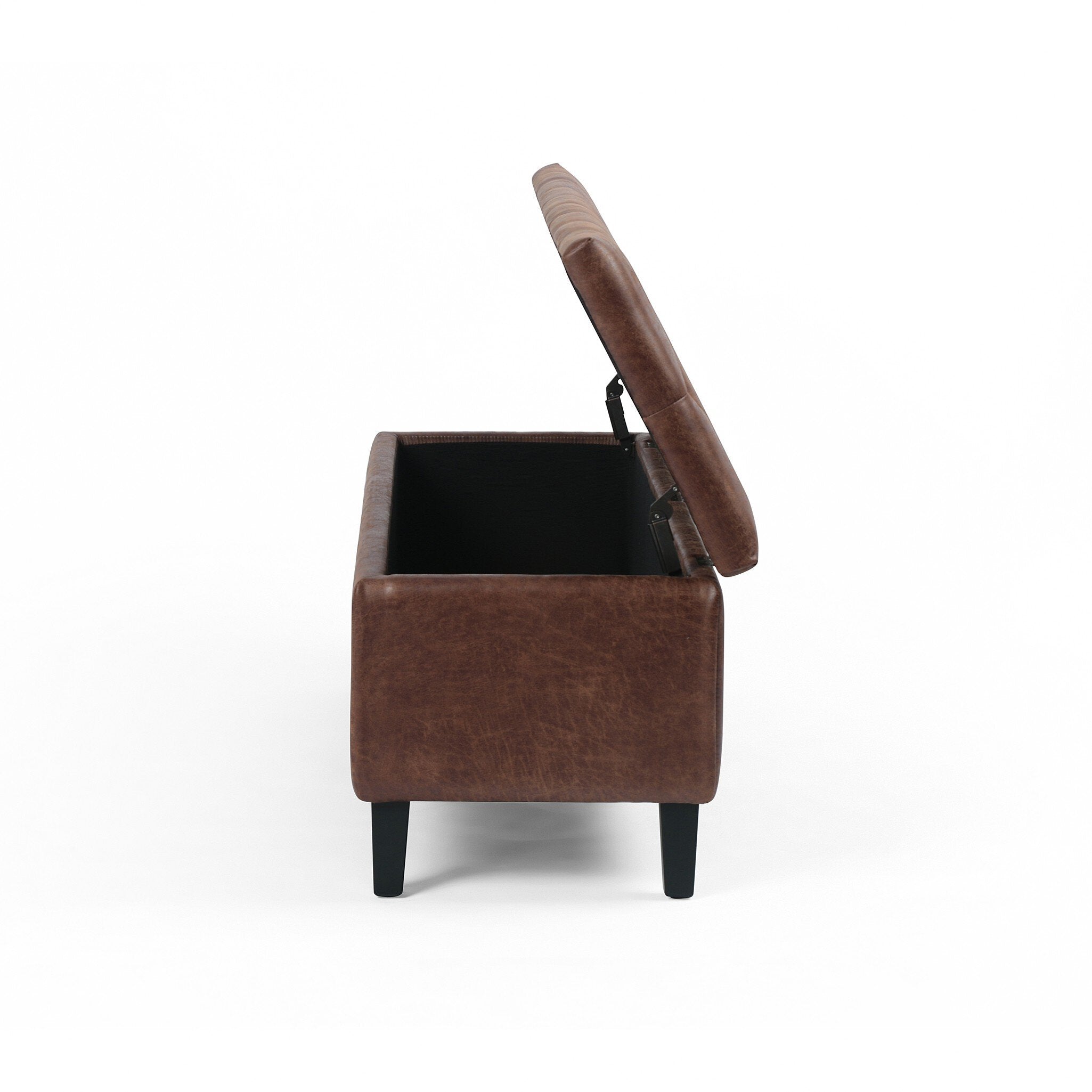 Four Hands Jefferson Trunk — Vintage Tobacco-Black