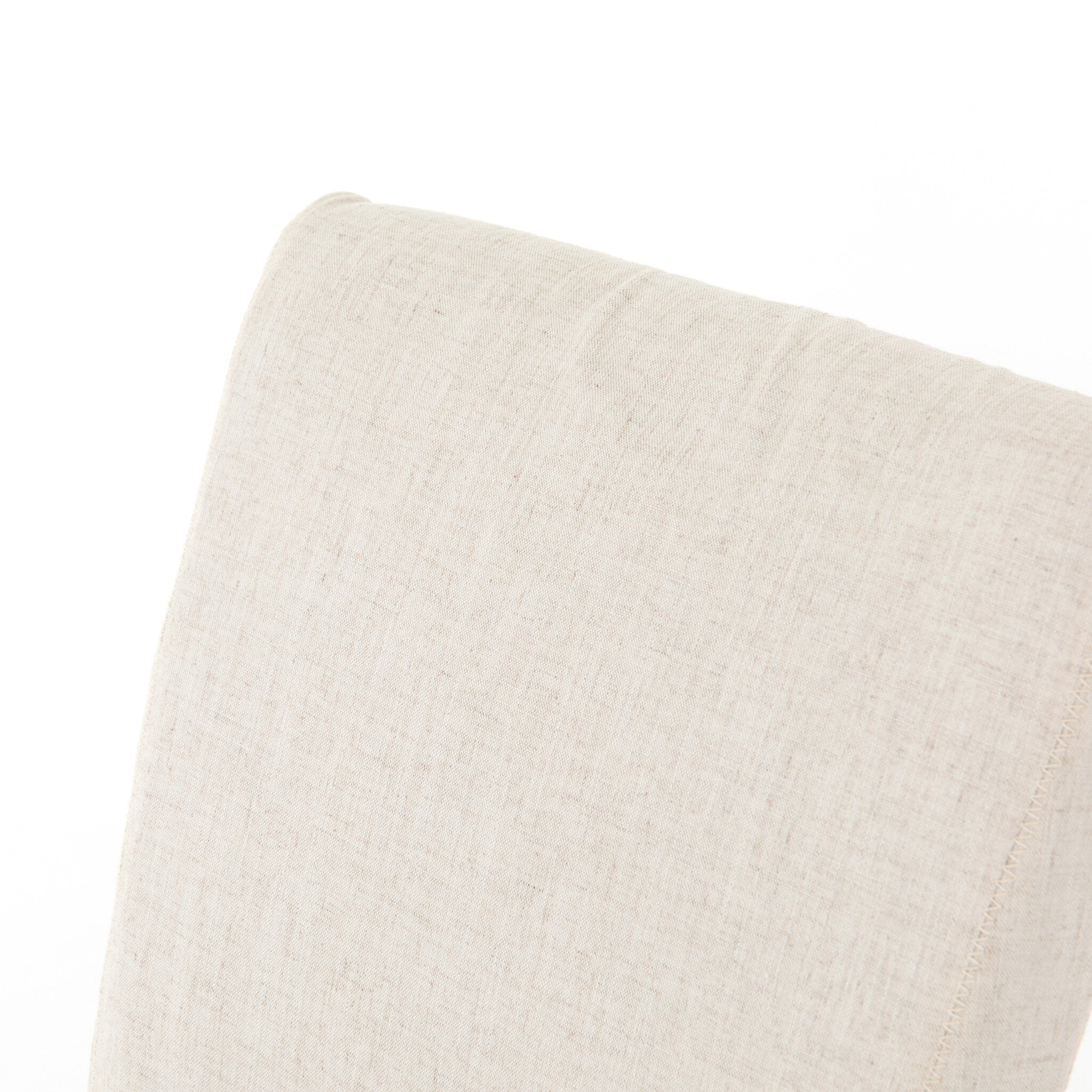 Four Hands Vista Slipcovered Dining Chair — Savile Flax-Coffee Bean