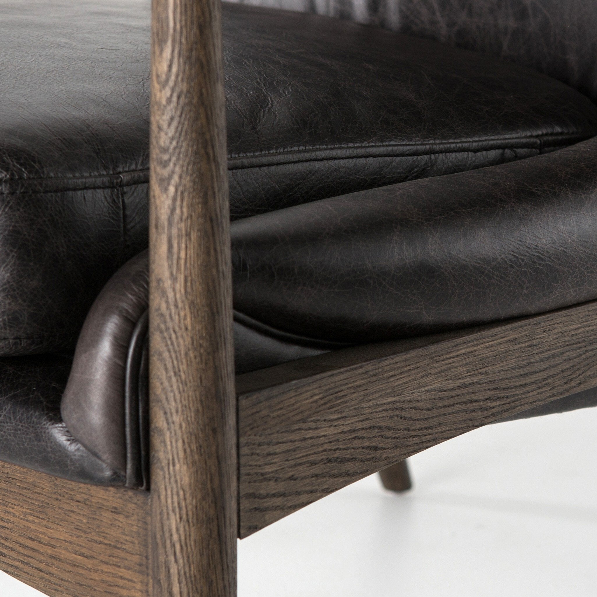 Four Hands Braden Chair — Durango Smoke-Warm Oak