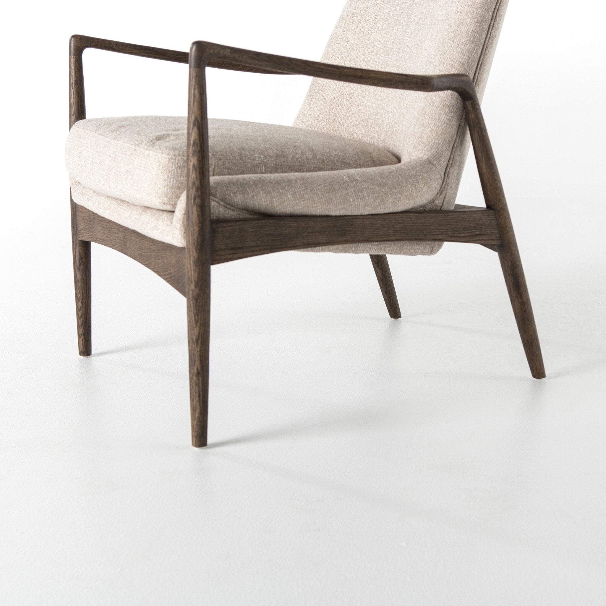 Four Hands Braden Chair — Light Camel-Warm Oak