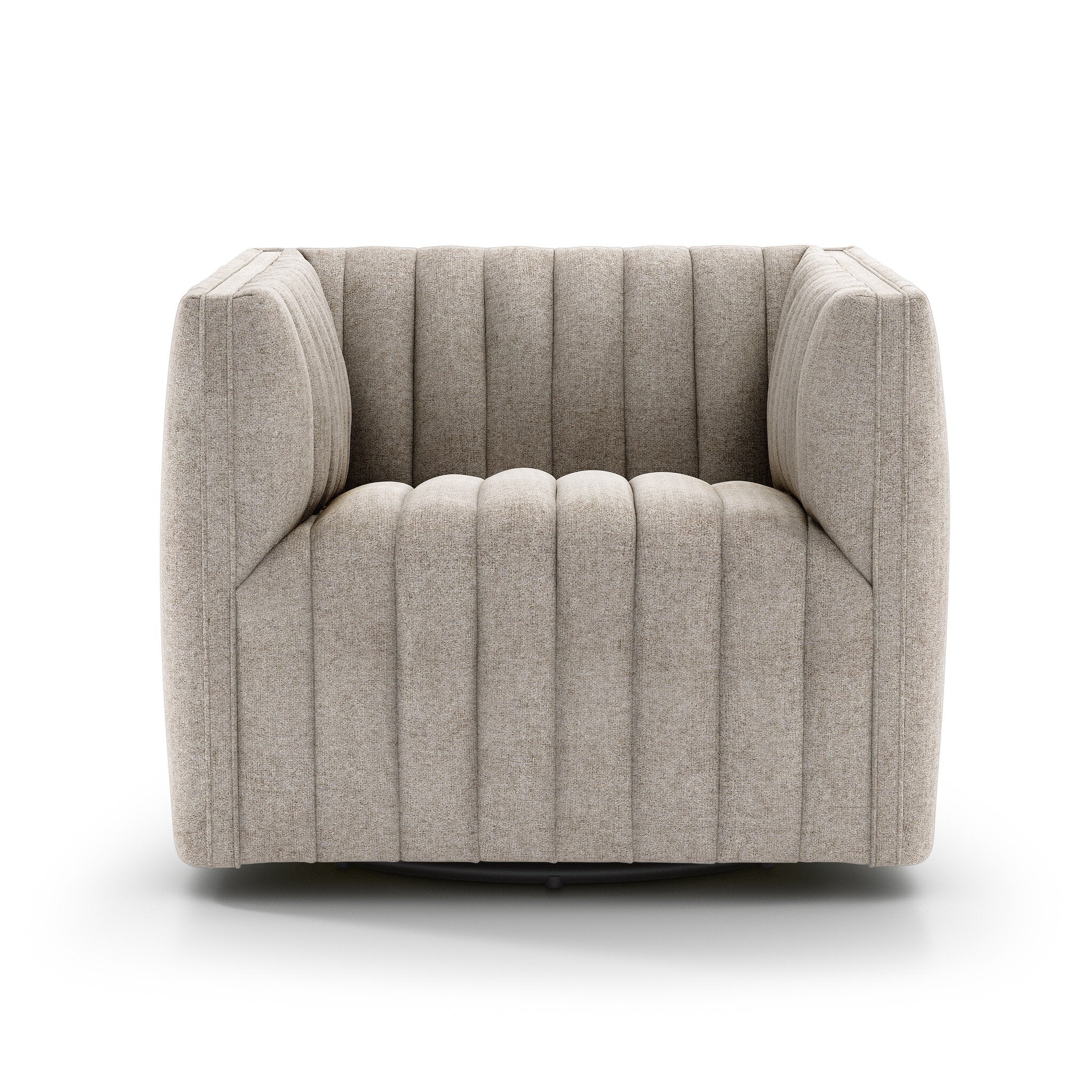 Four Hands Augustine Swivel Chair — Orly Natural