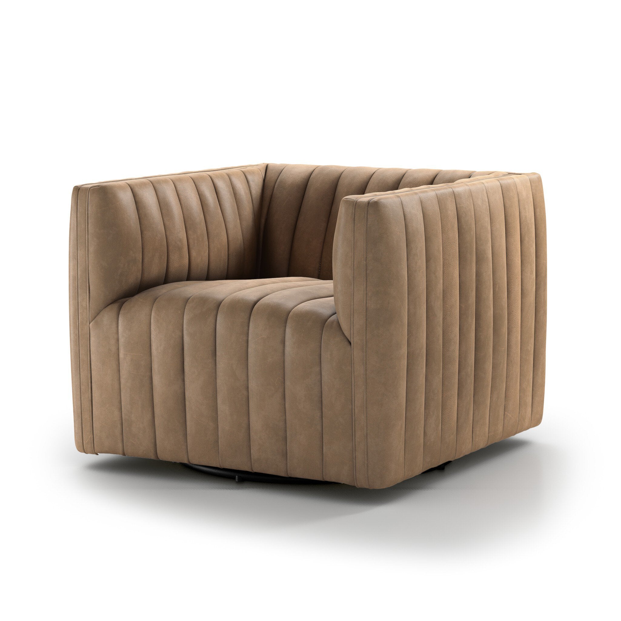 Four Hands Augustine Swivel Chair — Palermo Drift