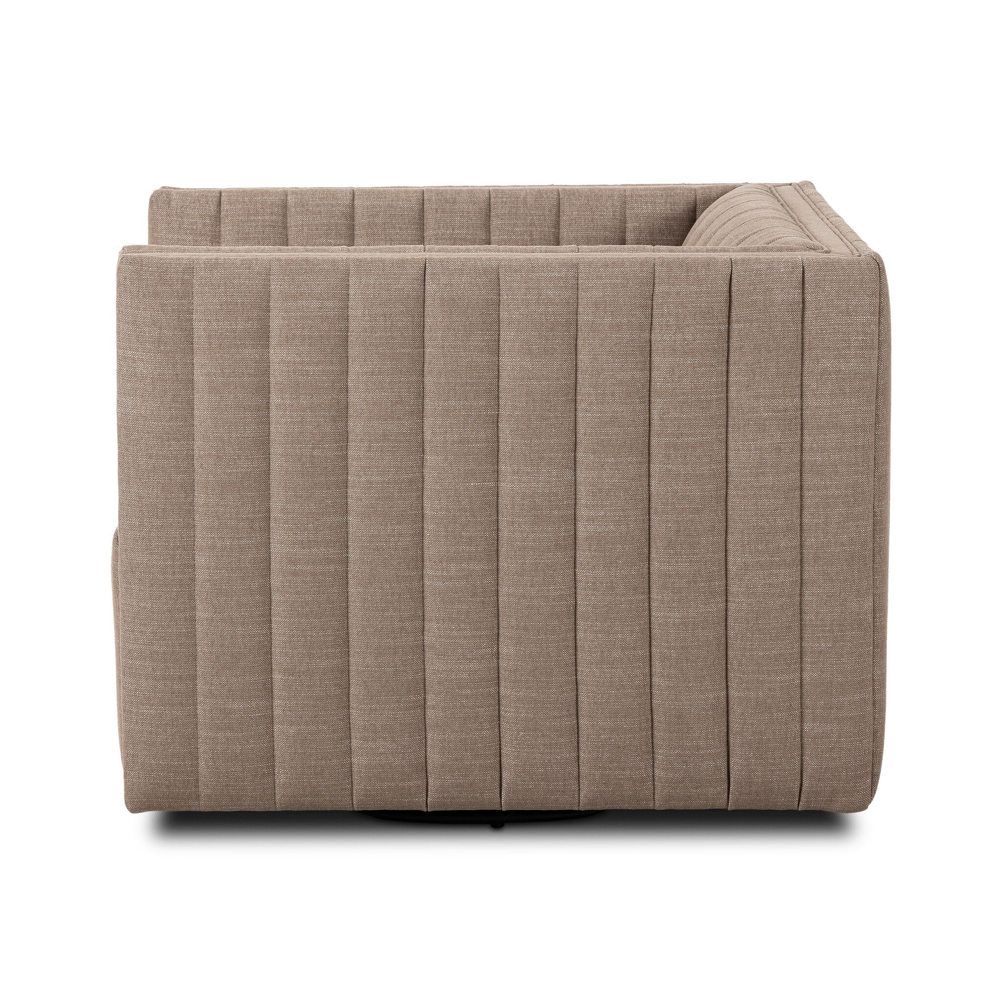 Four Hands Augustine Swivel Chair — Crypton Nomad Taupe