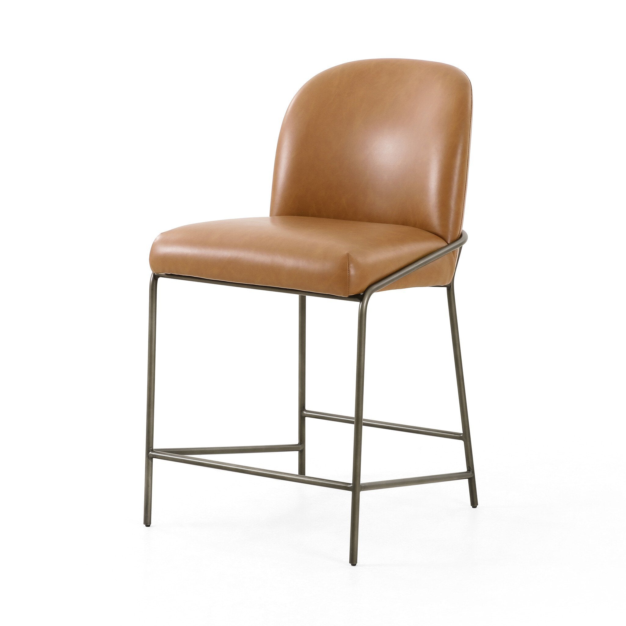 Four Hands Astrud Bar + Counter Stool — Sierra Butterscotch-Brushed Slate-Counter