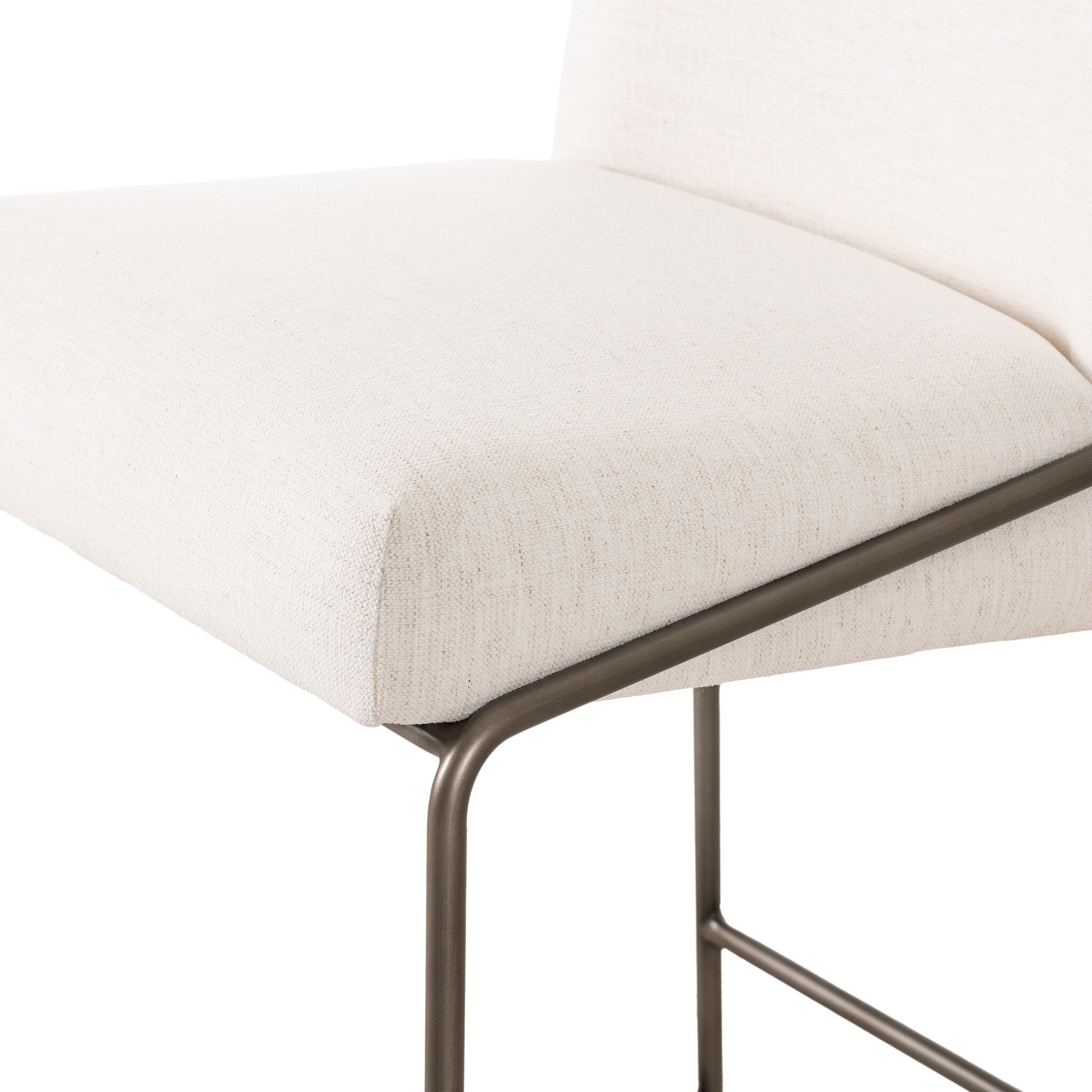 Four Hands Astrud Bar + Counter Stool — Crypton Nomad Snow-Brushed Slate-Bar