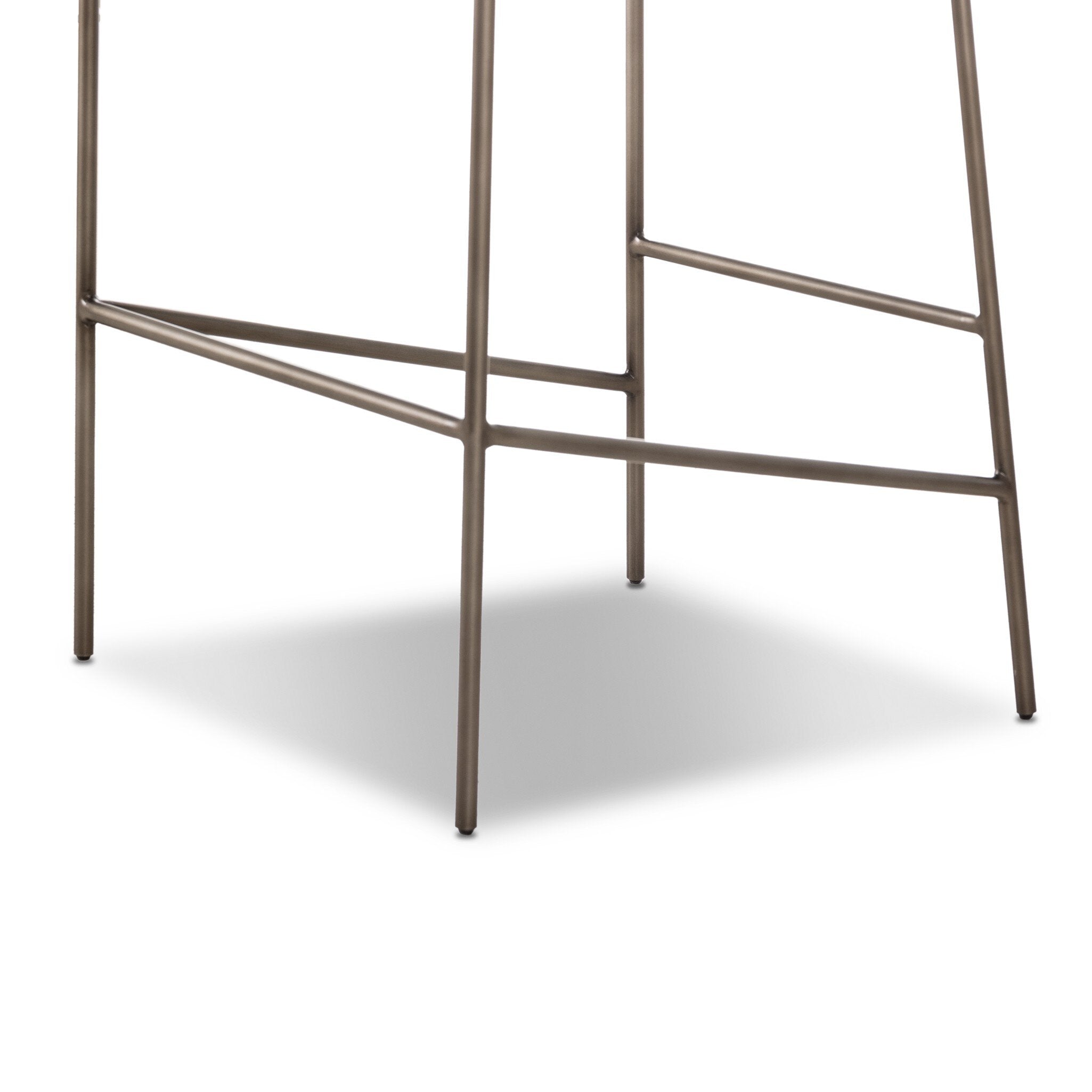 Four Hands Astrud Bar + Counter Stool — Crypton Nomad Snow-Brushed Slate-Bar