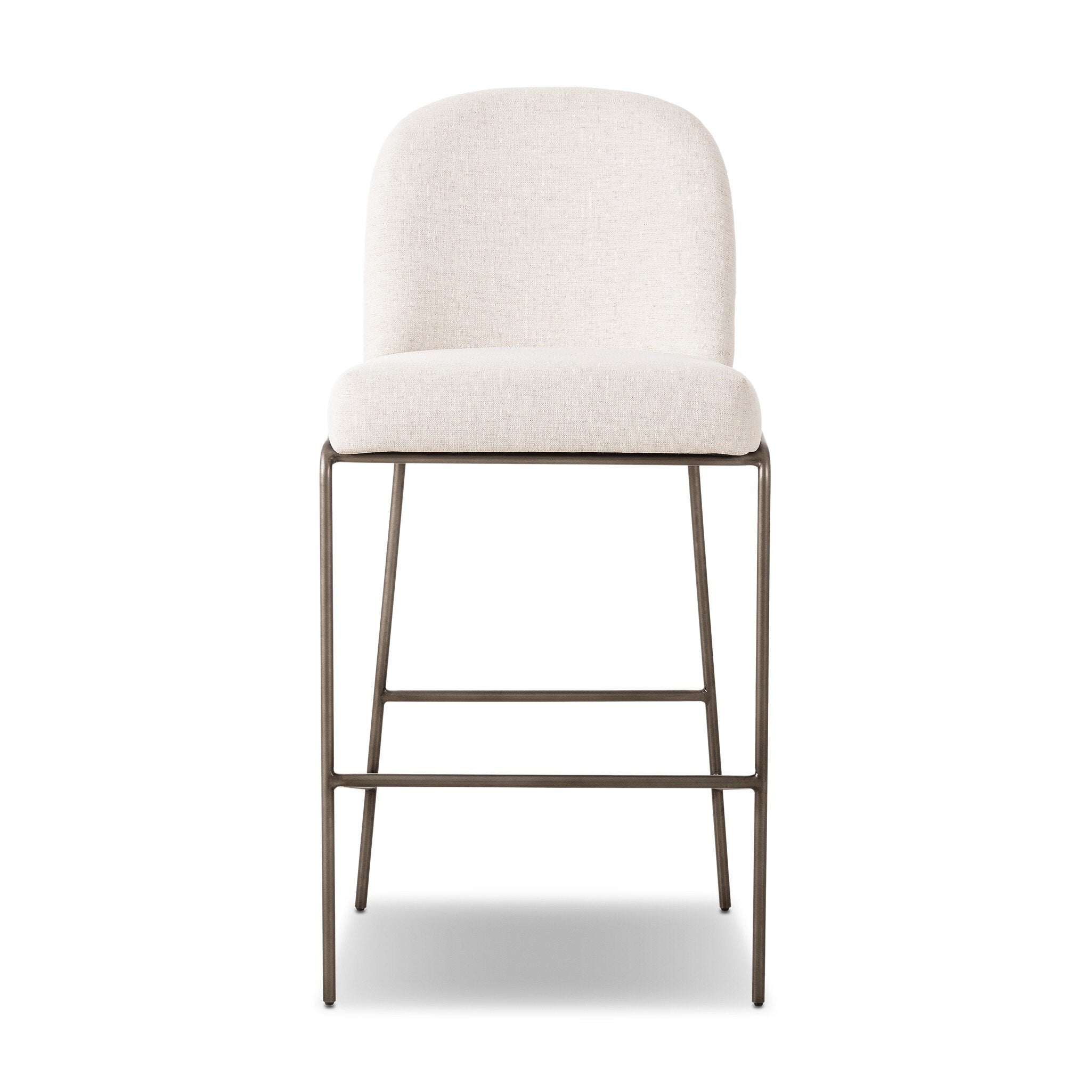 Four Hands Astrud Bar + Counter Stool — Crypton Nomad Snow-Brushed Slate-Bar