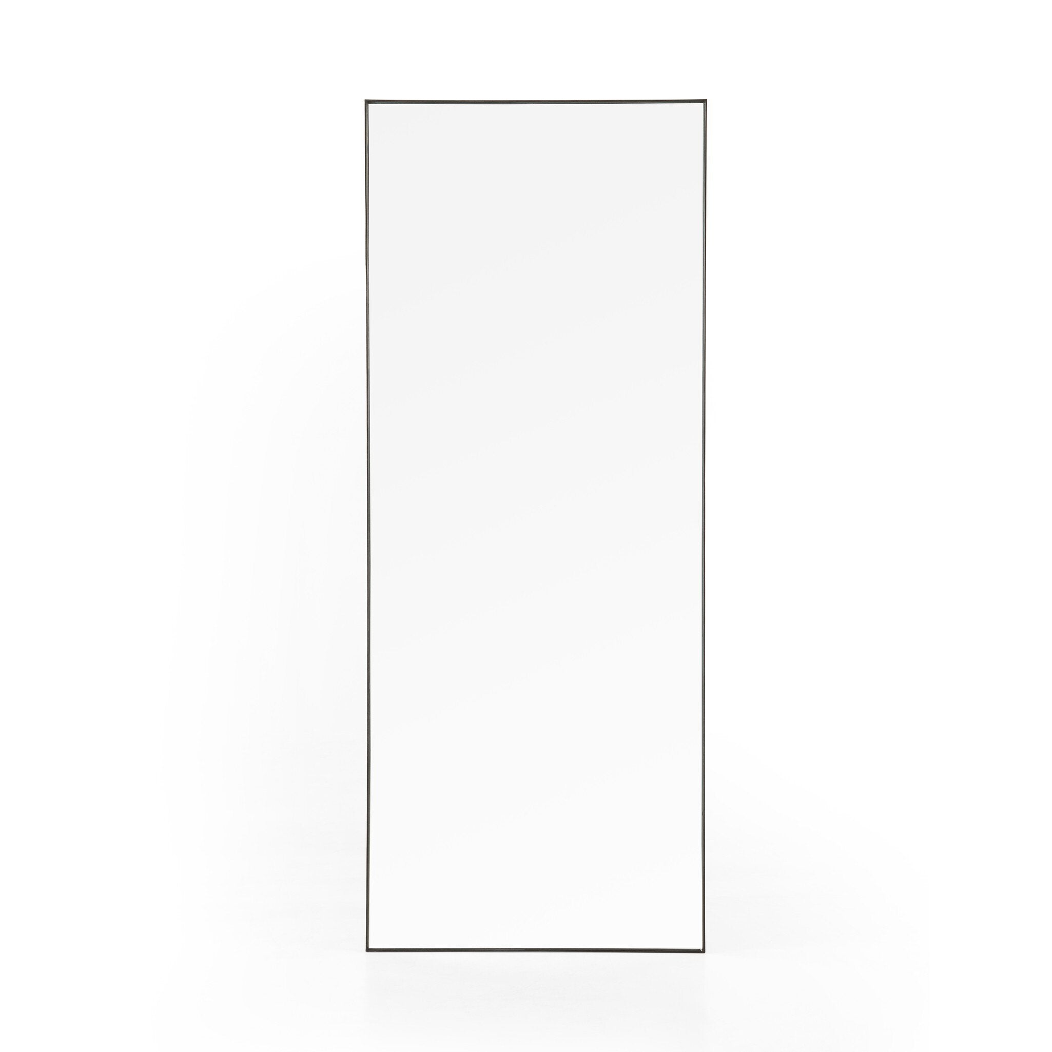 Four Hands Bellvue Floor Mirror — Rustic Black