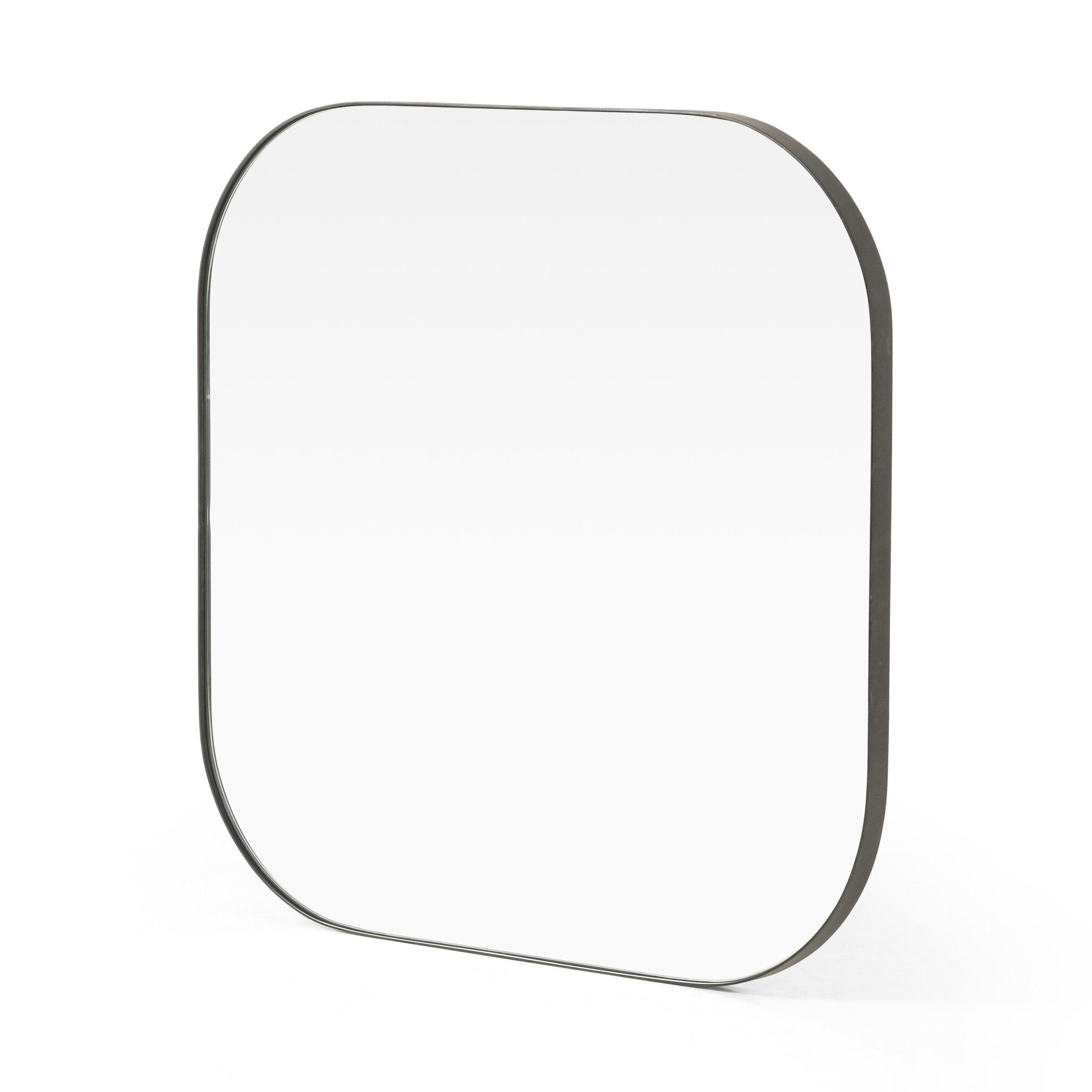 Four Hands Bellvue Square Mirror — Rustic Black