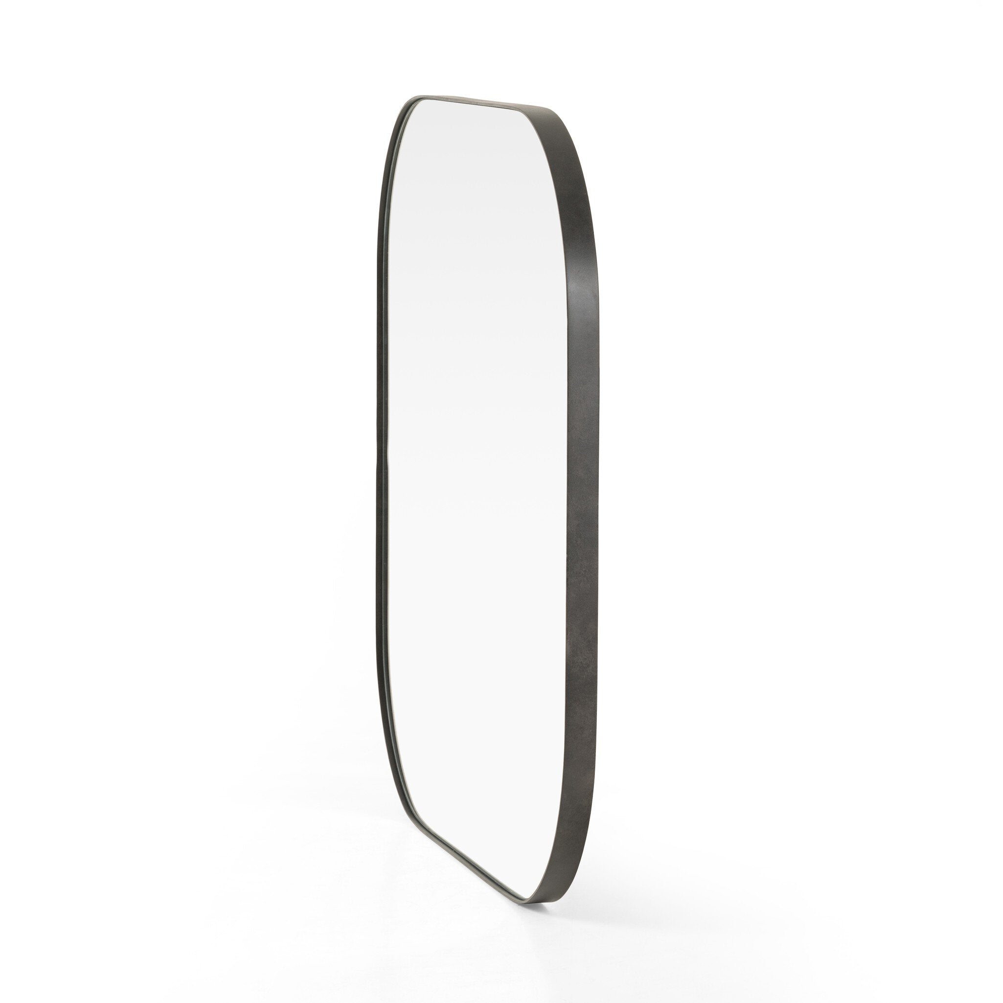 Four Hands Bellvue Square Mirror — Rustic Black