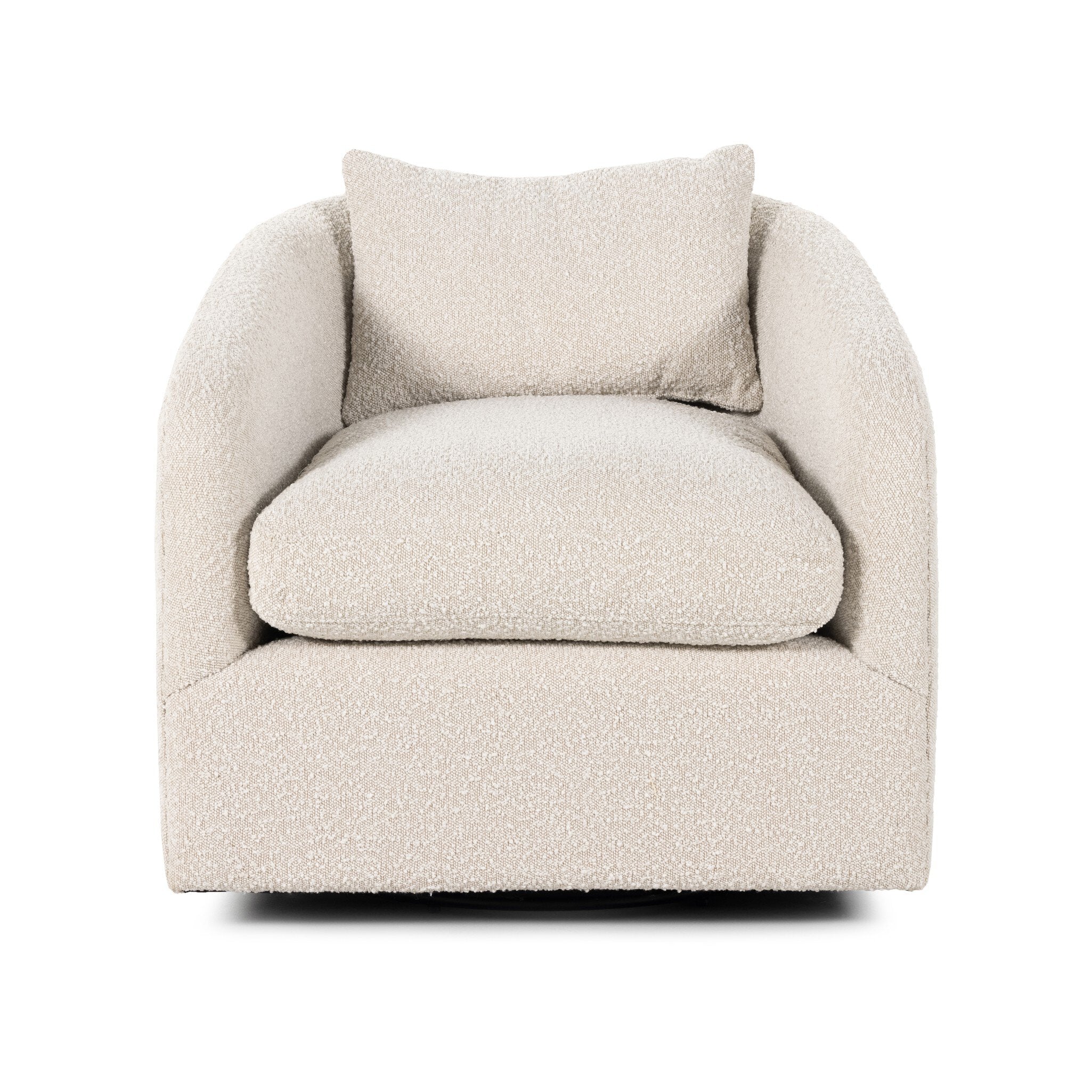 Four Hands Topanga Swivel Chair — Knoll Natural