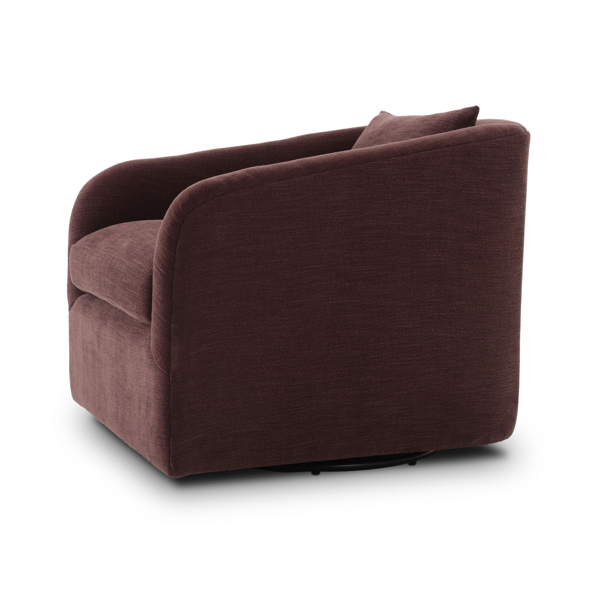 Four Hands Topanga Swivel Chair — Laughlin Plum