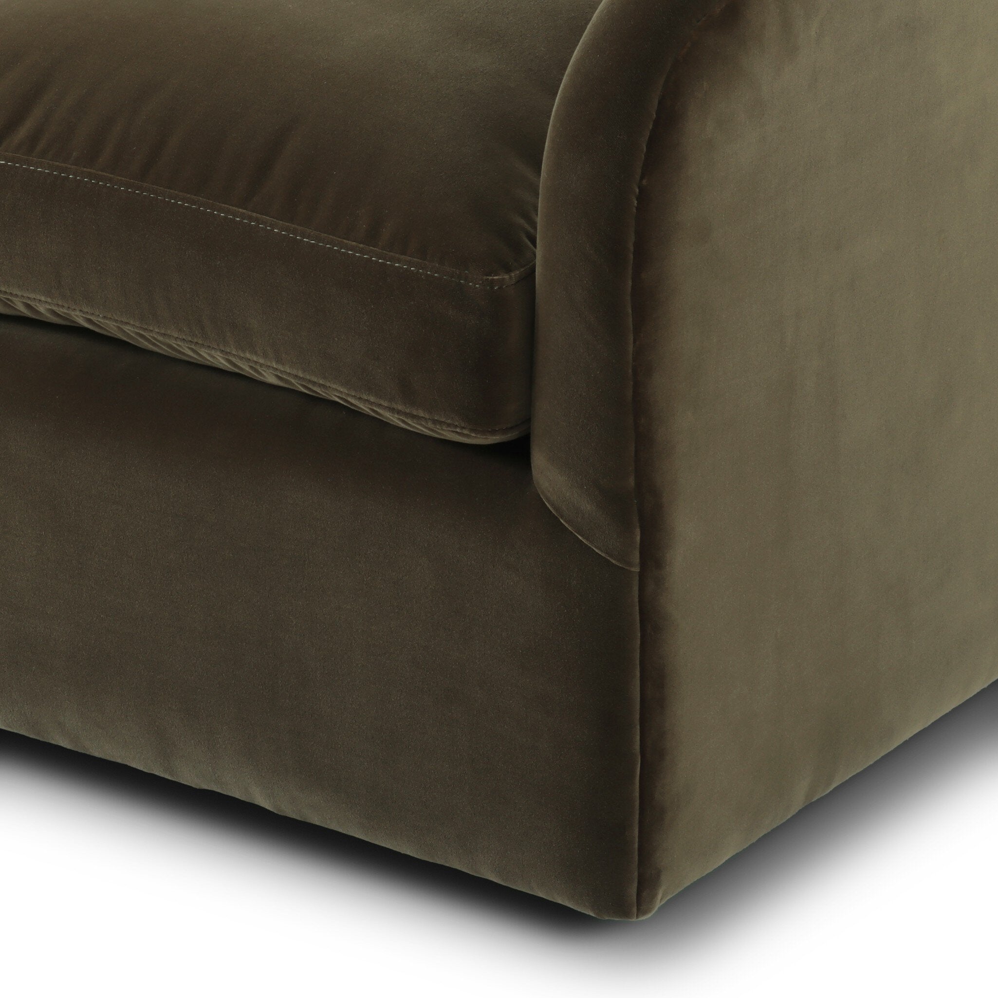 Four Hands Topanga Swivel Chair — Surrey Olive
