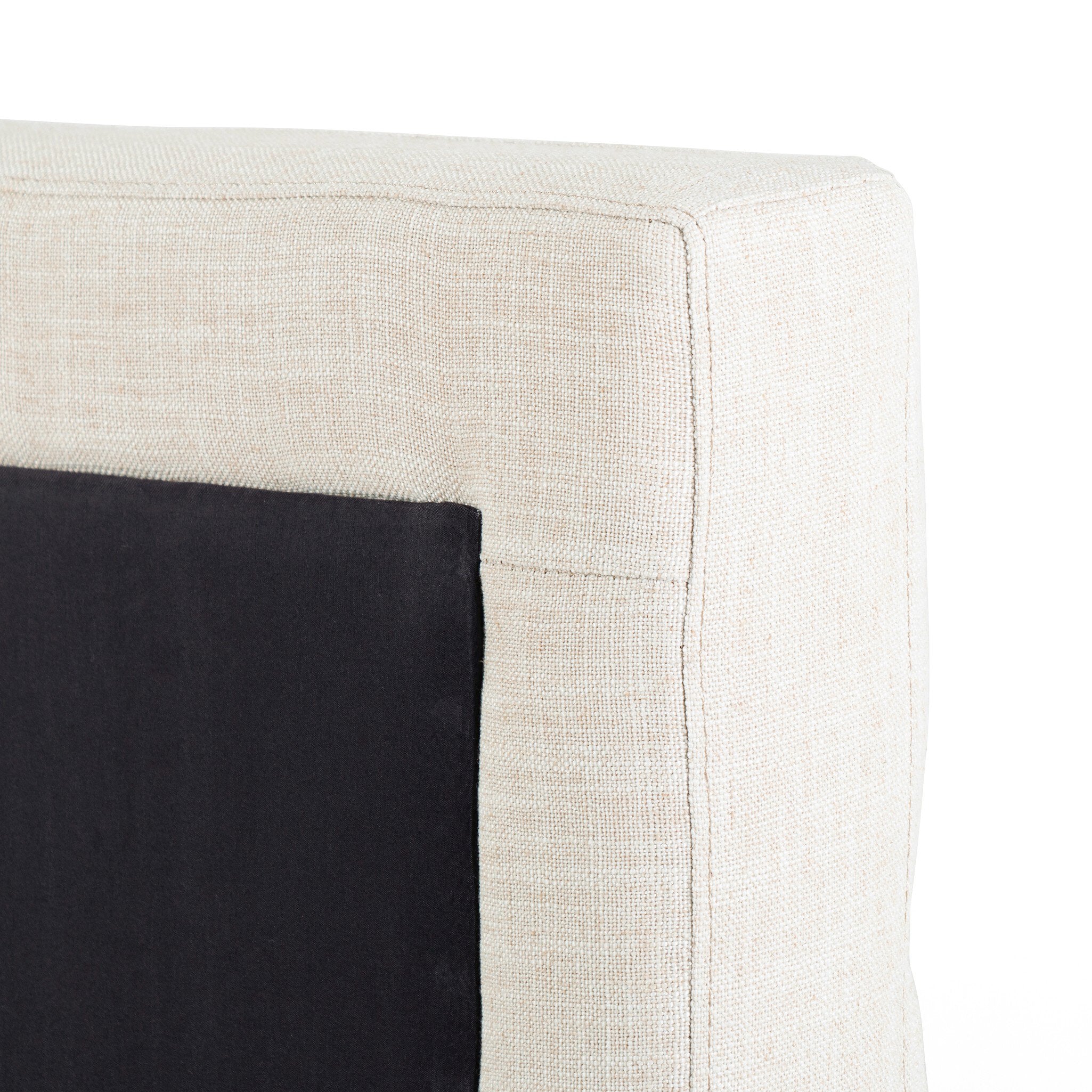 Four Hands Daphne Bed — Cambric Ivory-Almond-King
