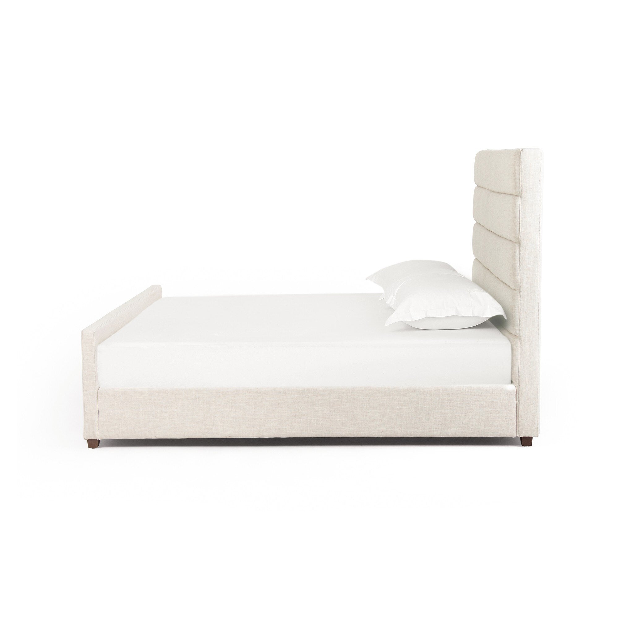 Four Hands Daphne Bed — Cambric Ivory-Almond-King
