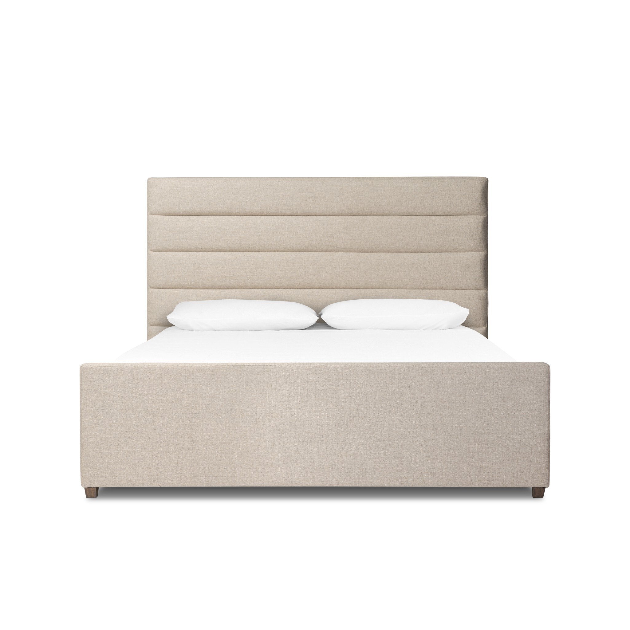 Four Hands Daphne Bed — Alcala Taupe-Almond-Queen
