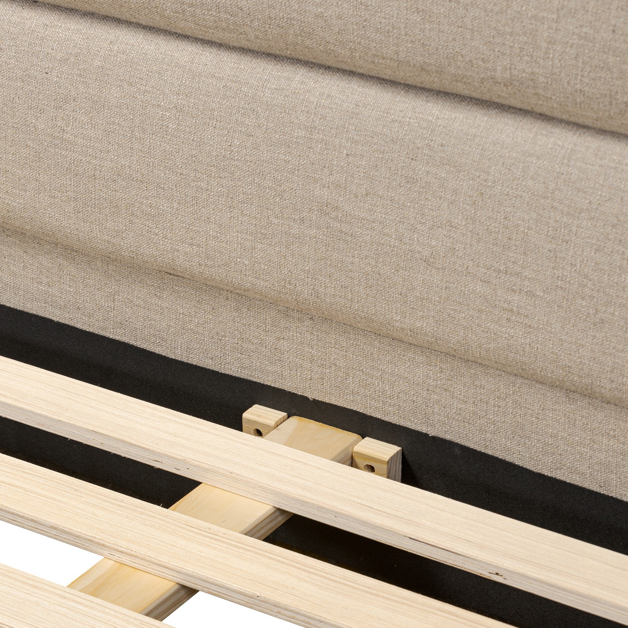 Four Hands Daphne Bed — Alcala Taupe-Almond-King