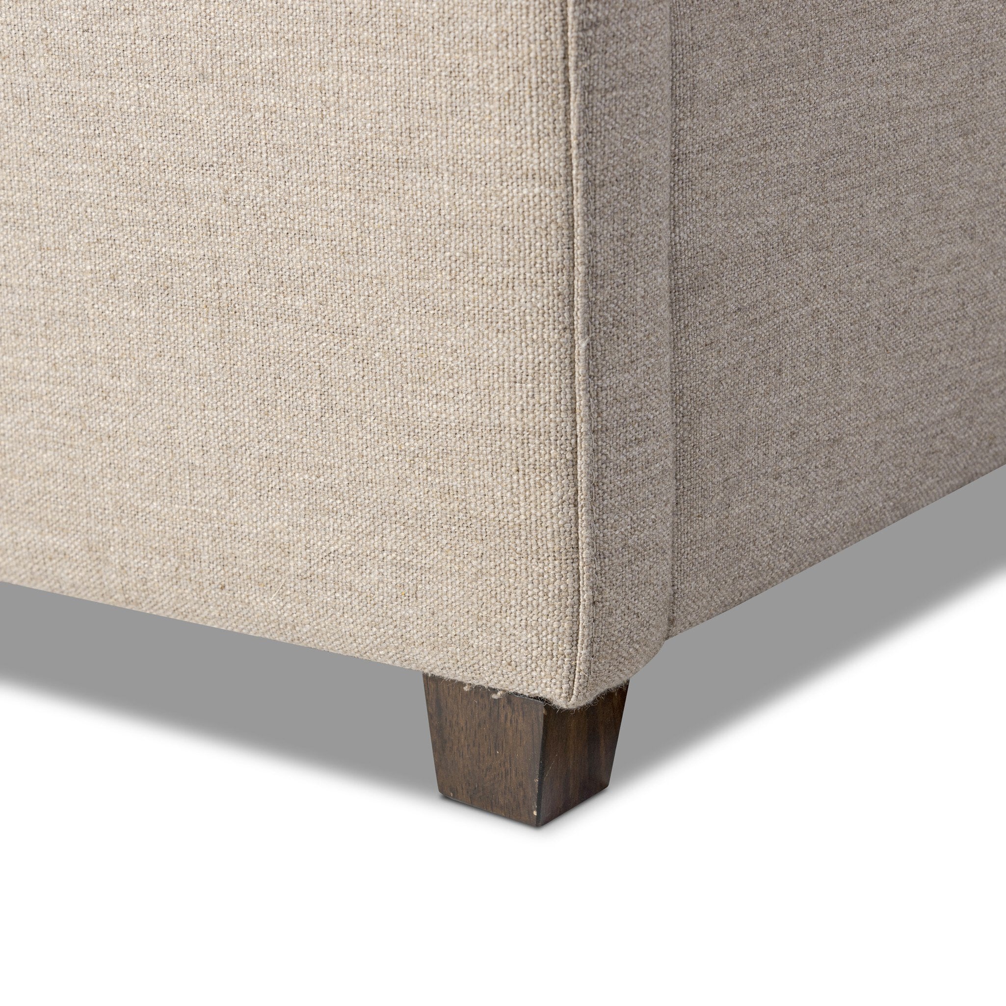 Four Hands Daphne Bed — Alcala Taupe-Almond-King