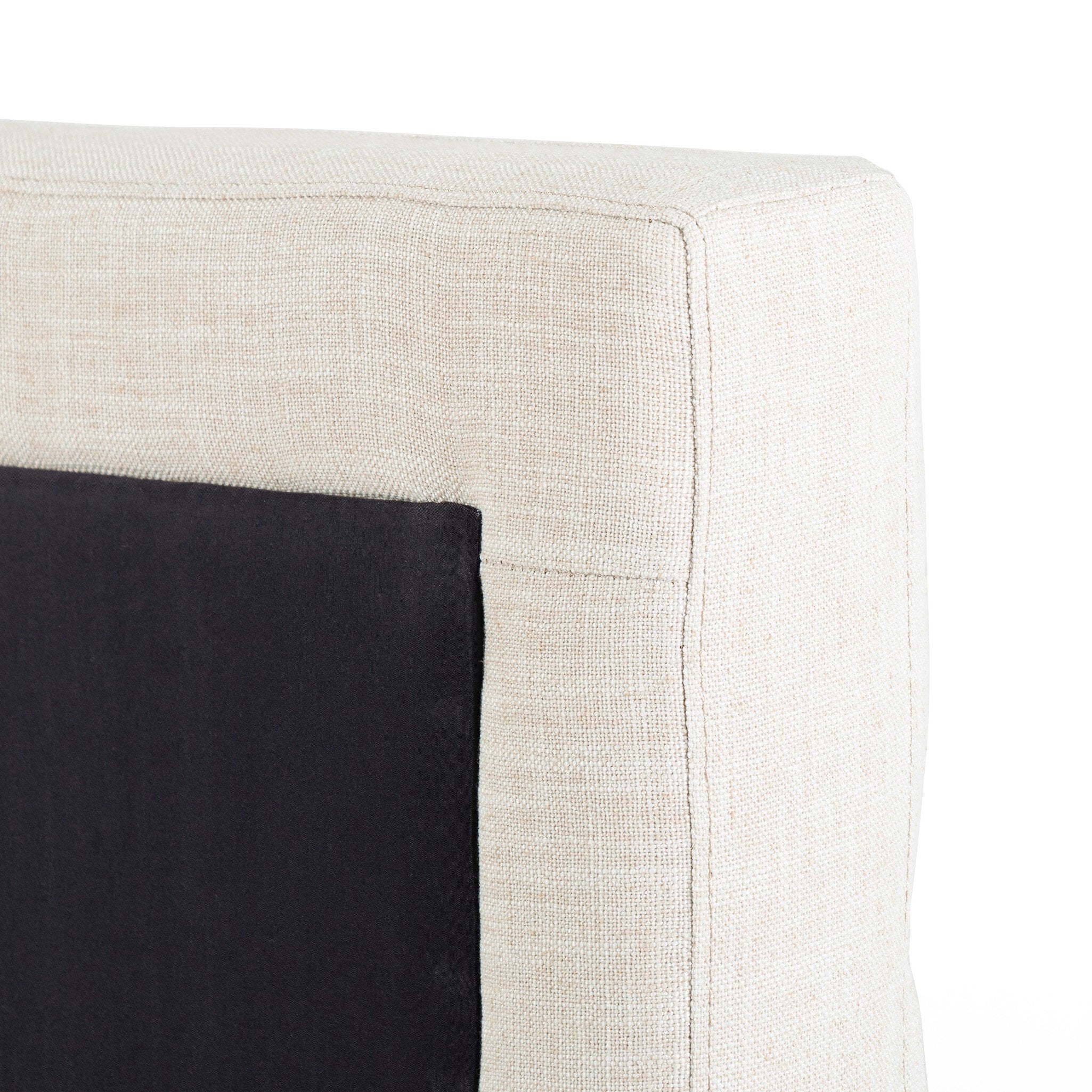 Four Hands Daphne Bed — Cambric Ivory-Almond-Cal King