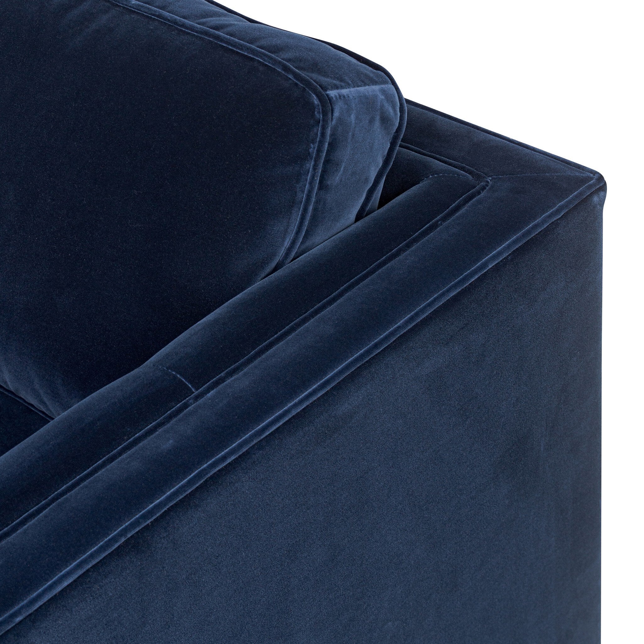 Four Hands Kiera Swivel Chair — Surrey Midnight-Weathered Sepia