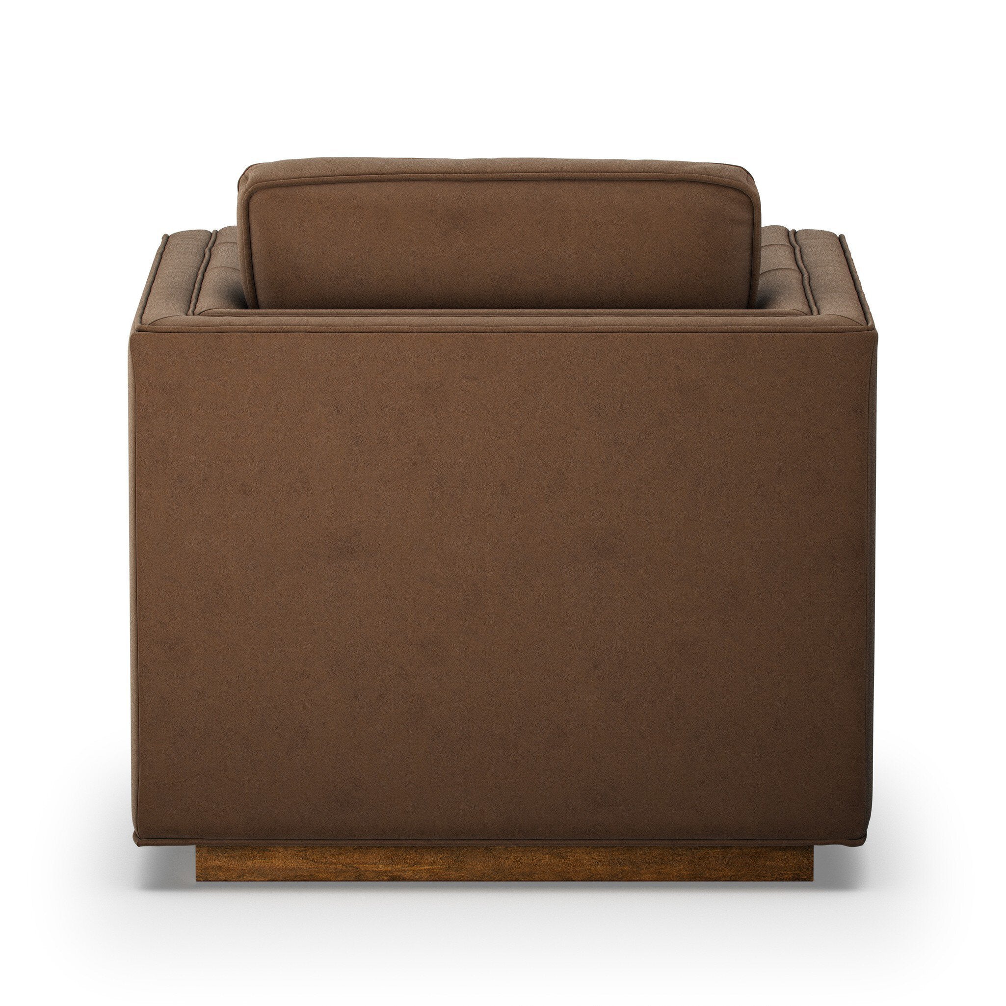 Four Hands Kiera Swivel Chair — Maestro Cigar-Weathered Sepia