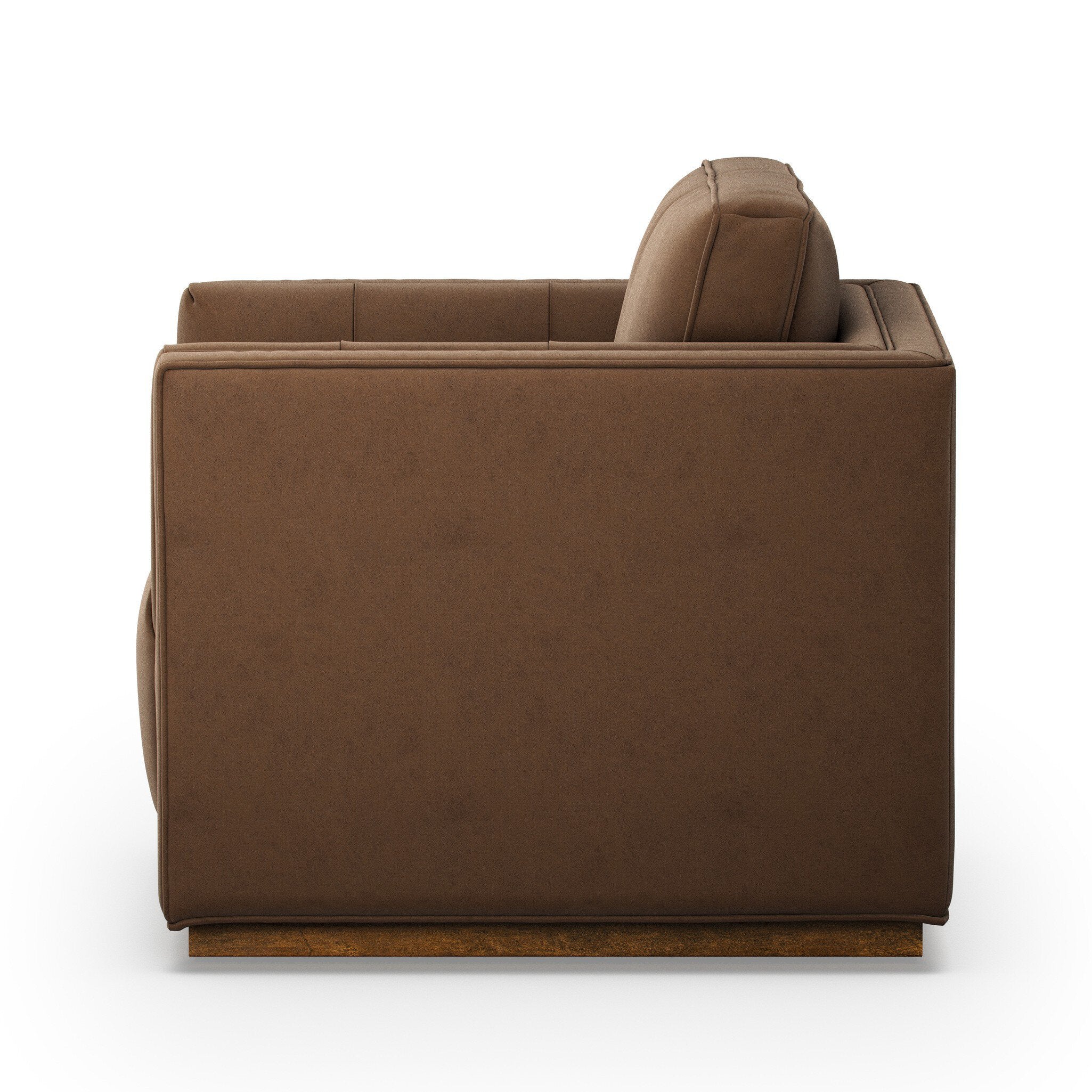 Four Hands Kiera Swivel Chair — Maestro Cigar-Weathered Sepia
