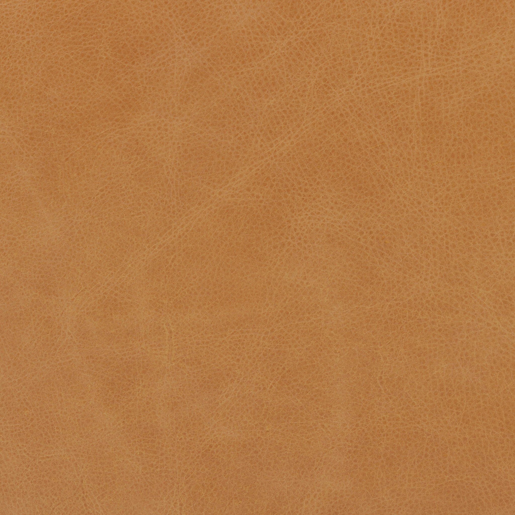 Four Hands Sinclair Round Ottoman — Palermo Butterscotch-Distressed Natural