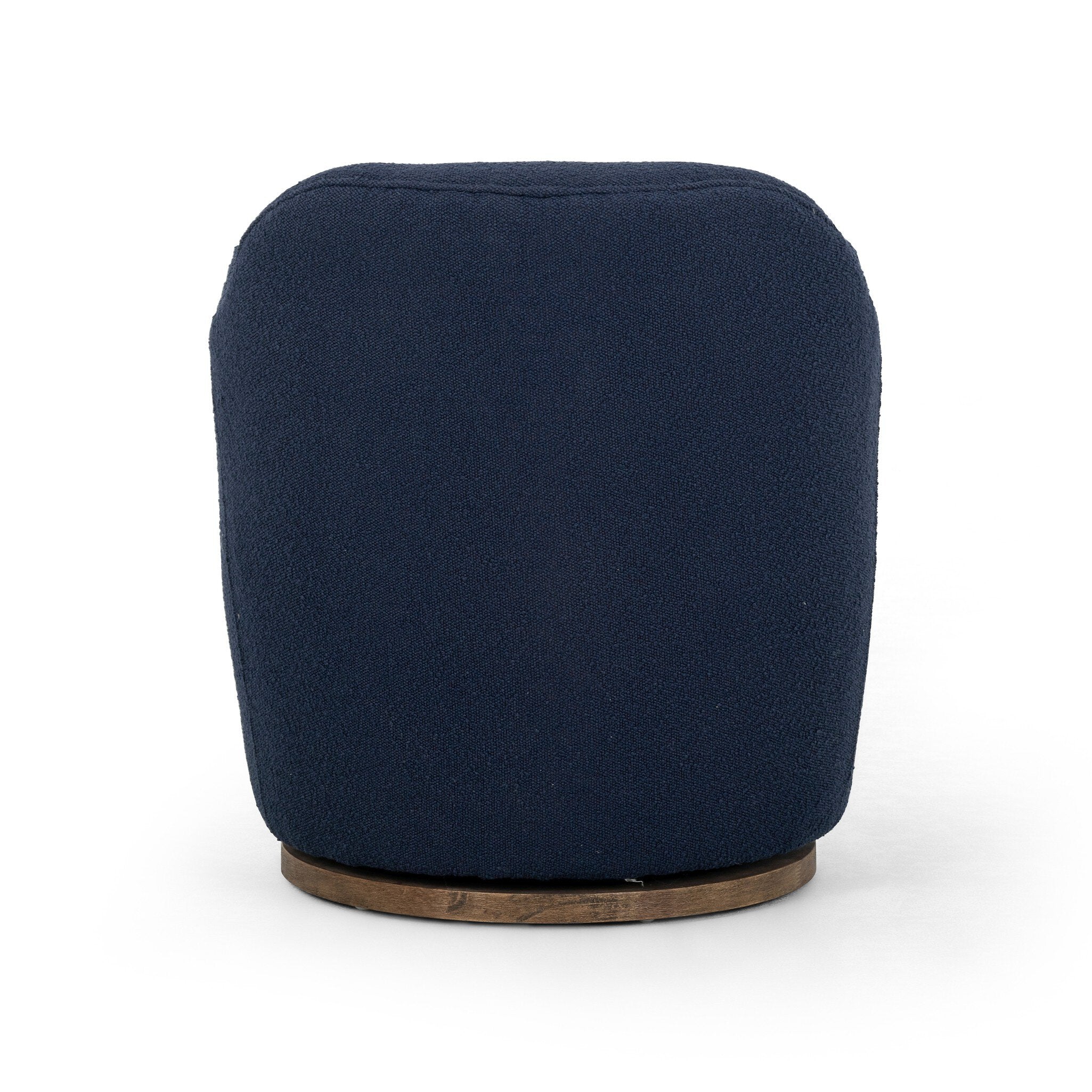 Four Hands Aurora Swivel Chair — Copenhagen Indigo-Distressed Natural