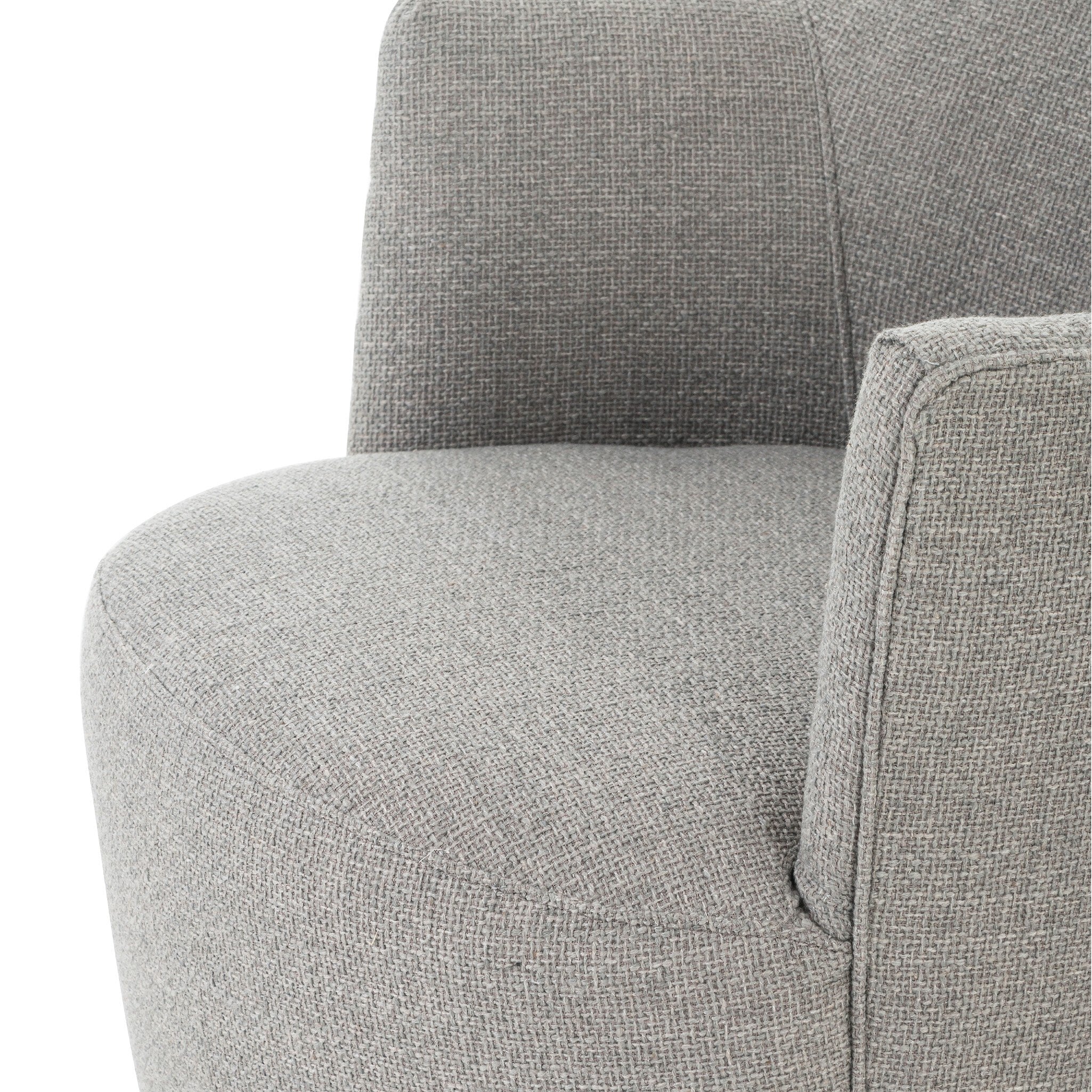 Four Hands Aurora Swivel Chair — Gibson Silver-Distressed Natural