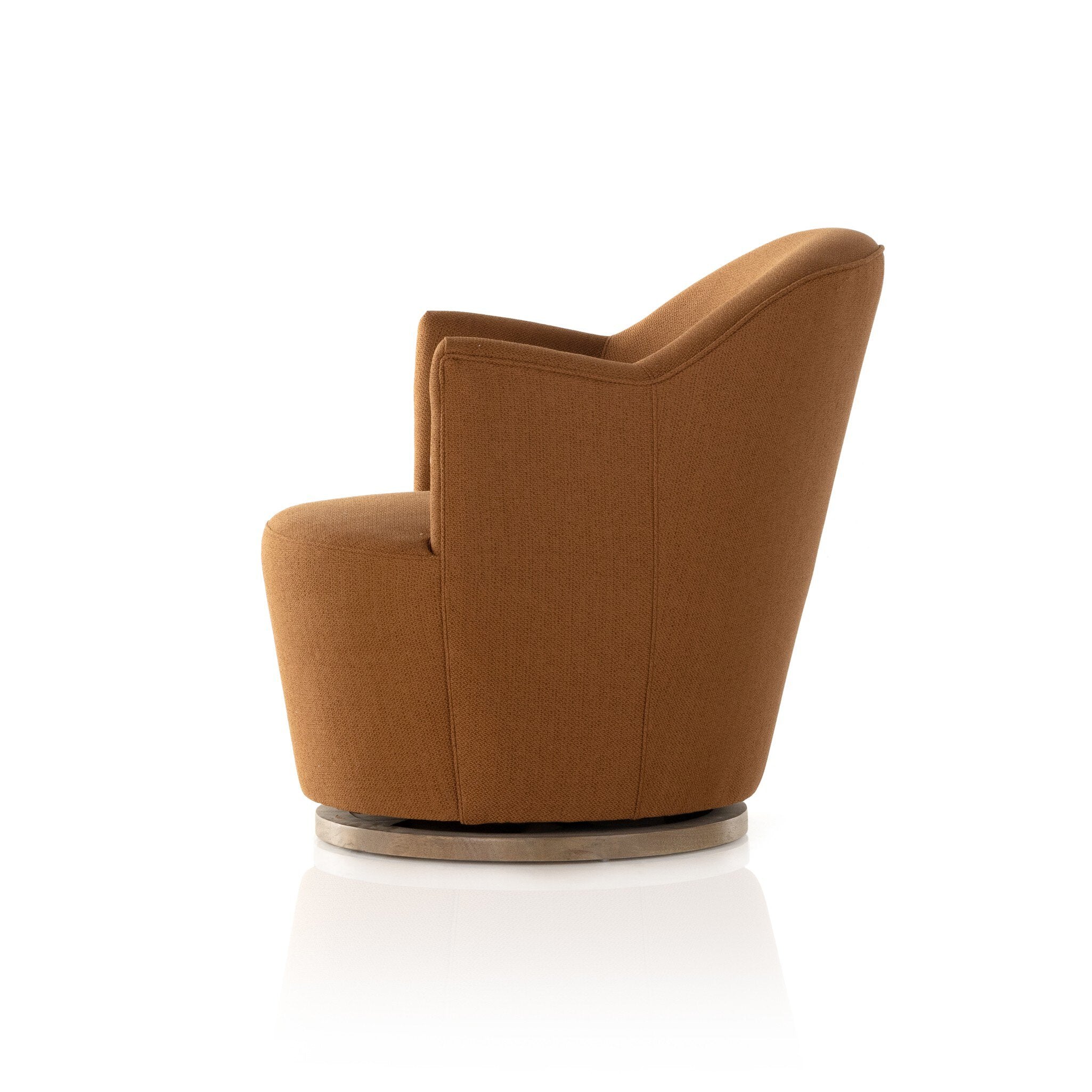 Four Hands Aurora Swivel Chair — Patton Burnish-Distressed Natural