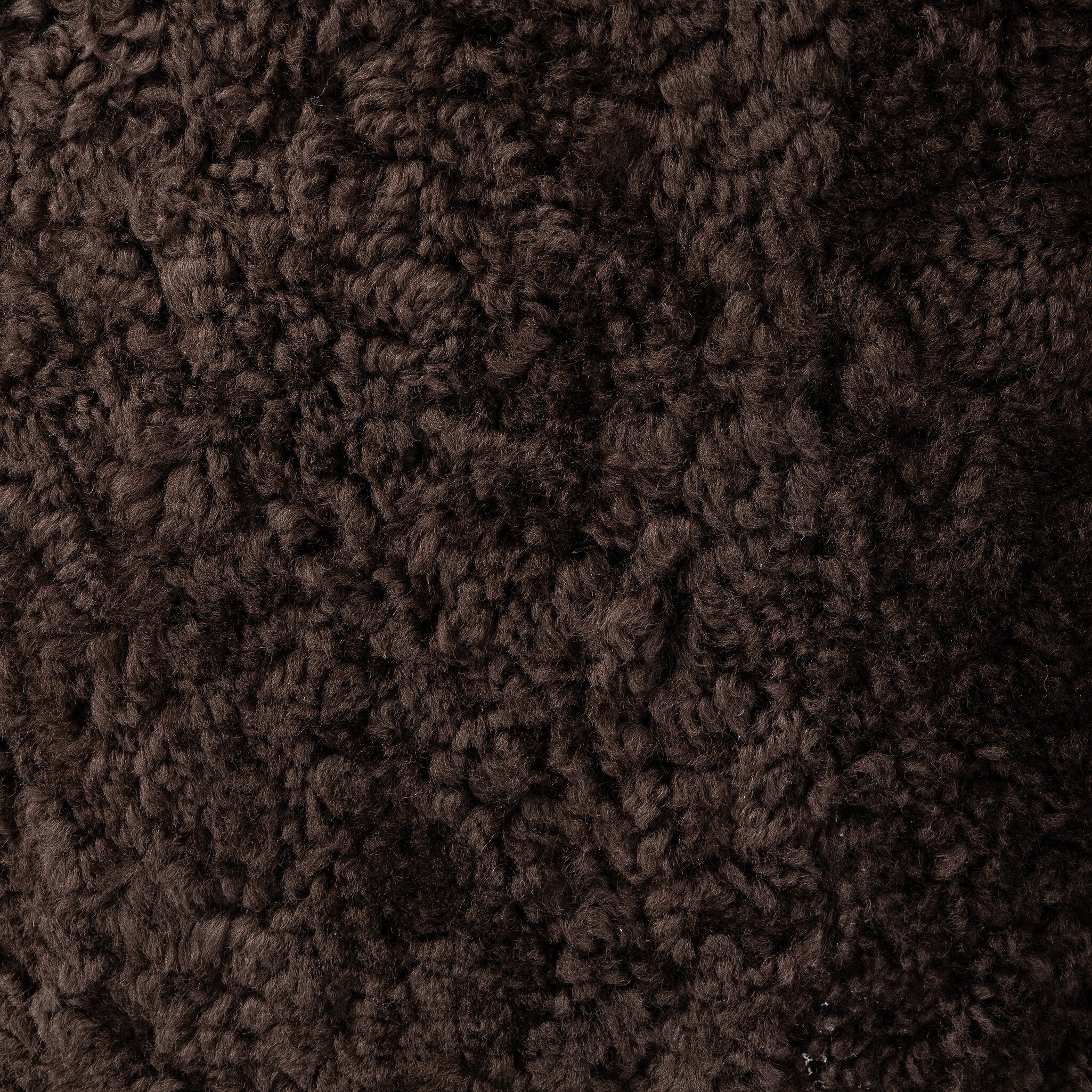 Four Hands Aurora Swivel Chair — Cocoa Shearling-Distressed Natural