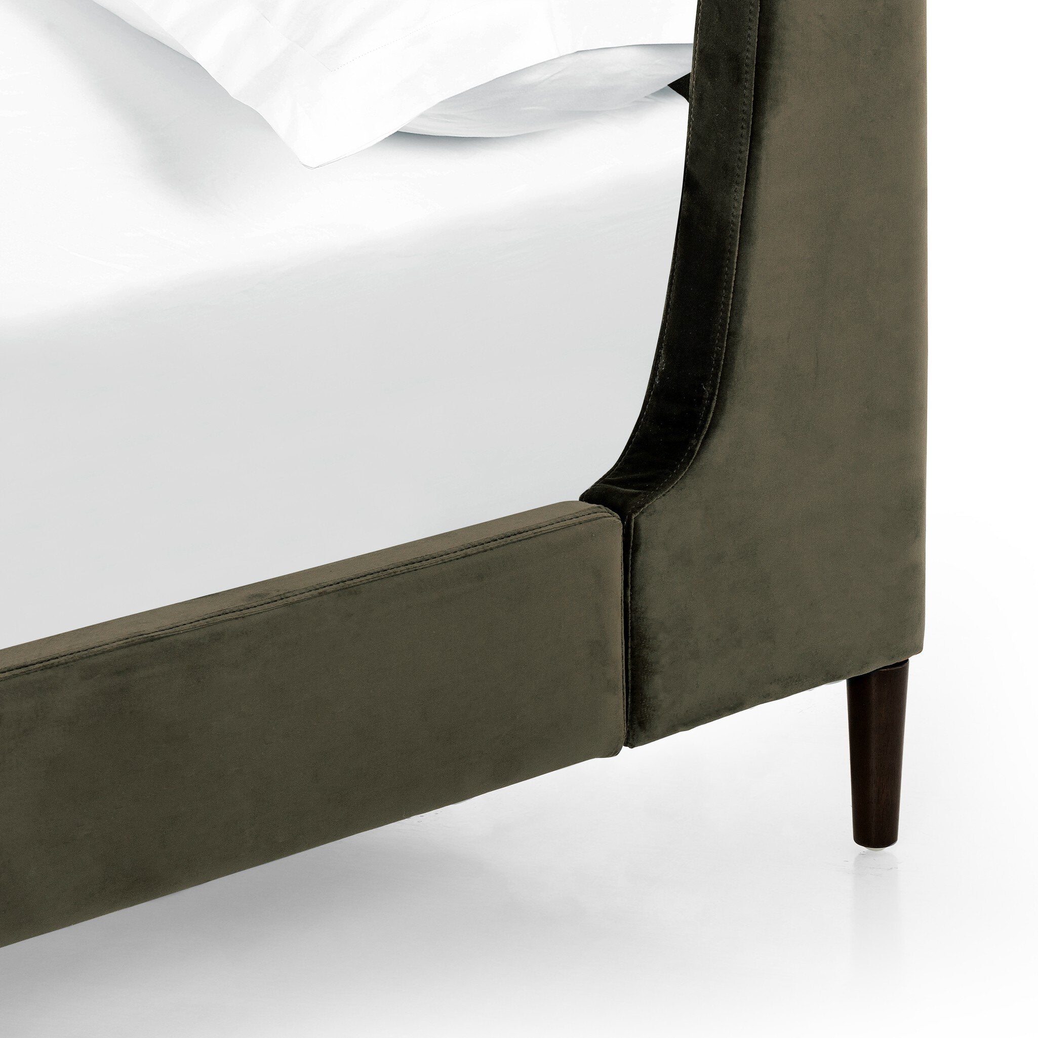 Four Hands Potter Bed — Surrey Olive-Burnt Oak-King