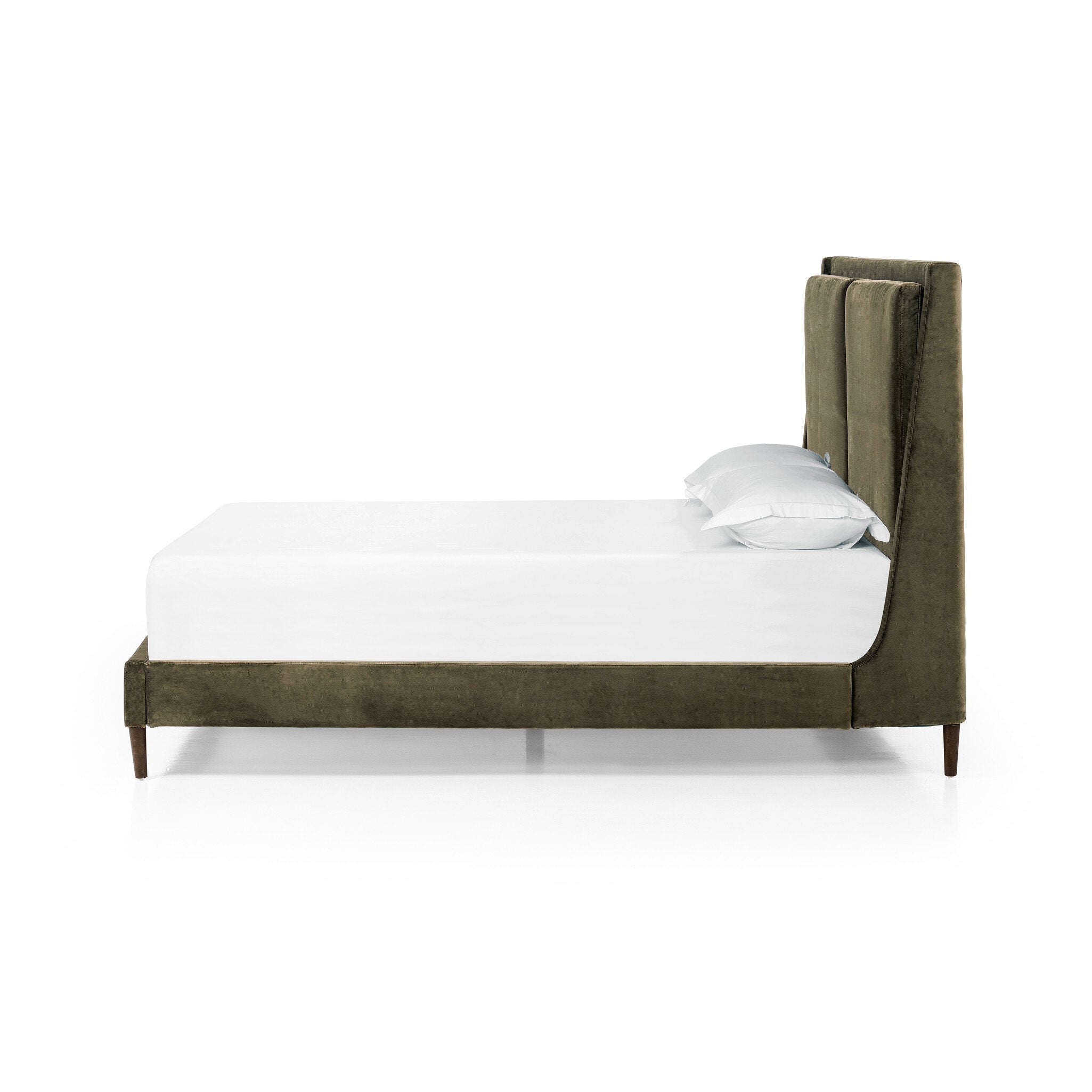 Four Hands Potter Bed — Surrey Olive-Burnt Oak-King