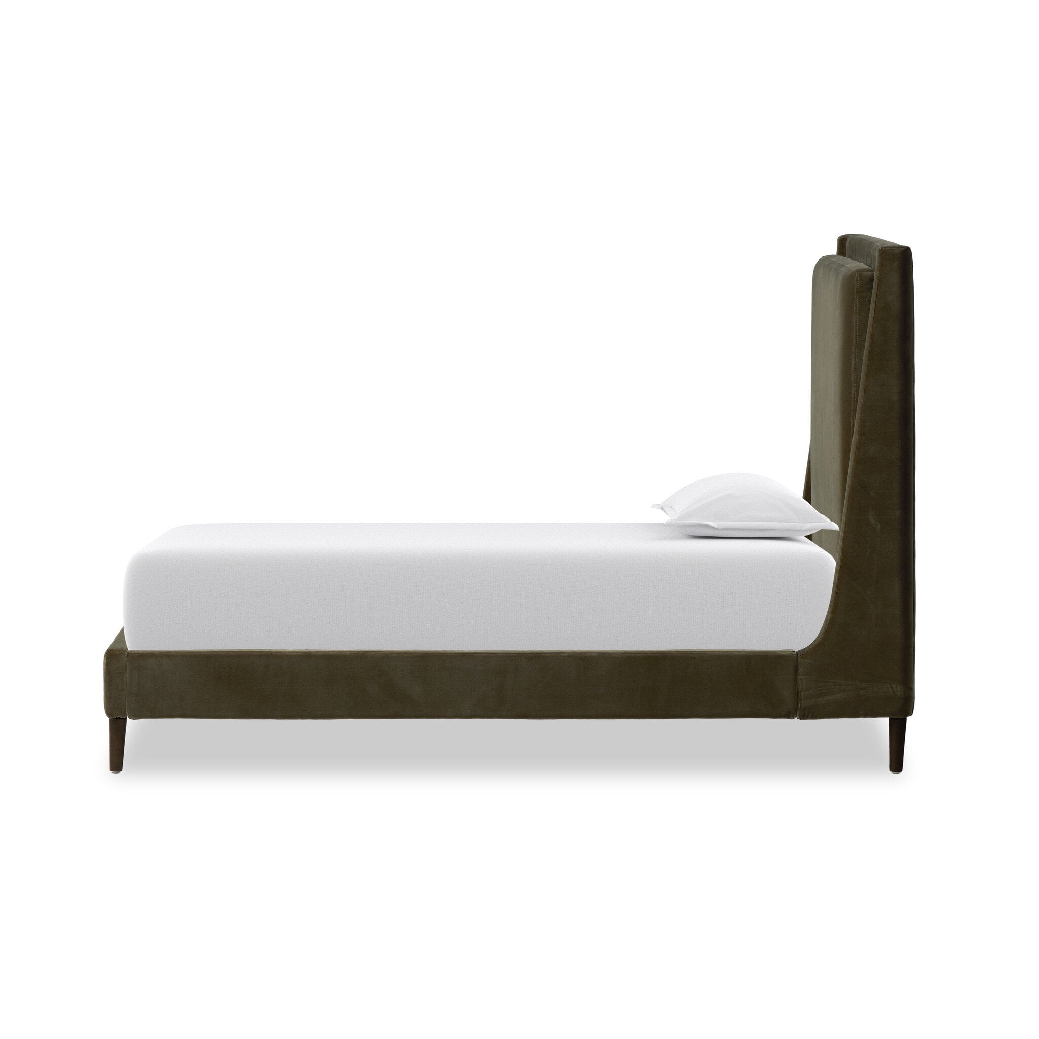 Four Hands Potter Bed — Surrey Olive-Burnt Oak-Twin