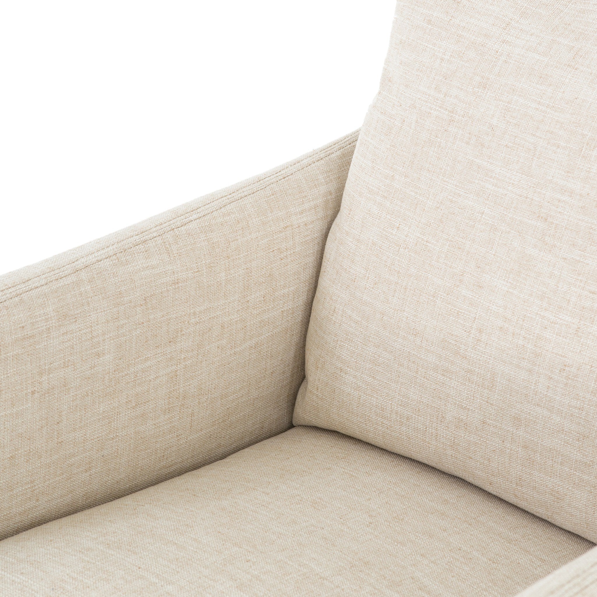 Four Hands Banks Slipcover Swivel Chair - Thumbnail 3