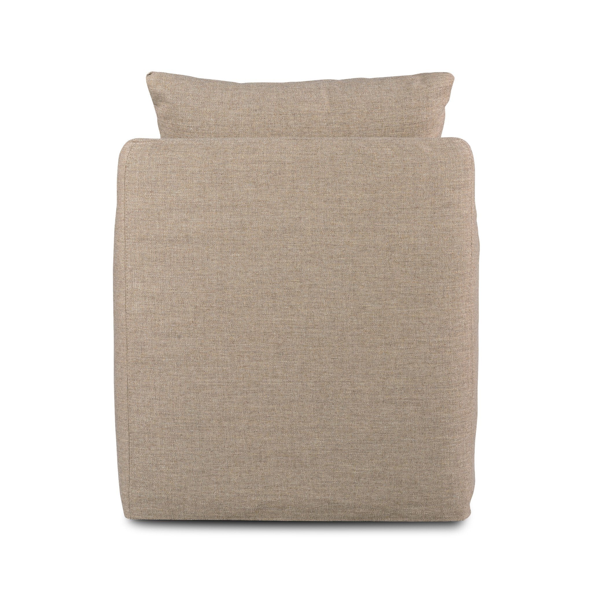Four Hands Banks Slipcover Swivel Chair — Alcala Taupe