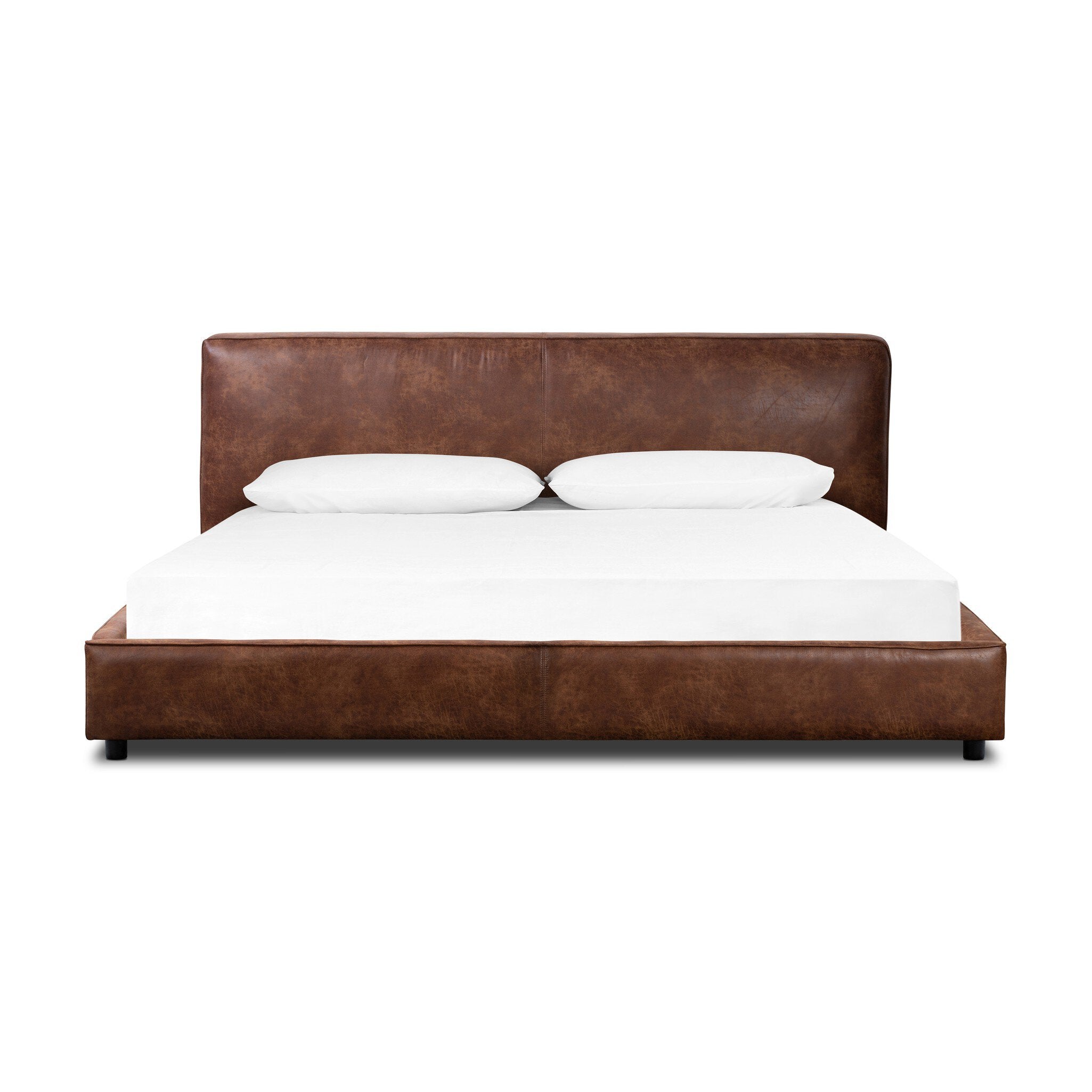 Four Hands Aidan Bed — Vintage Tobacco-Black-King