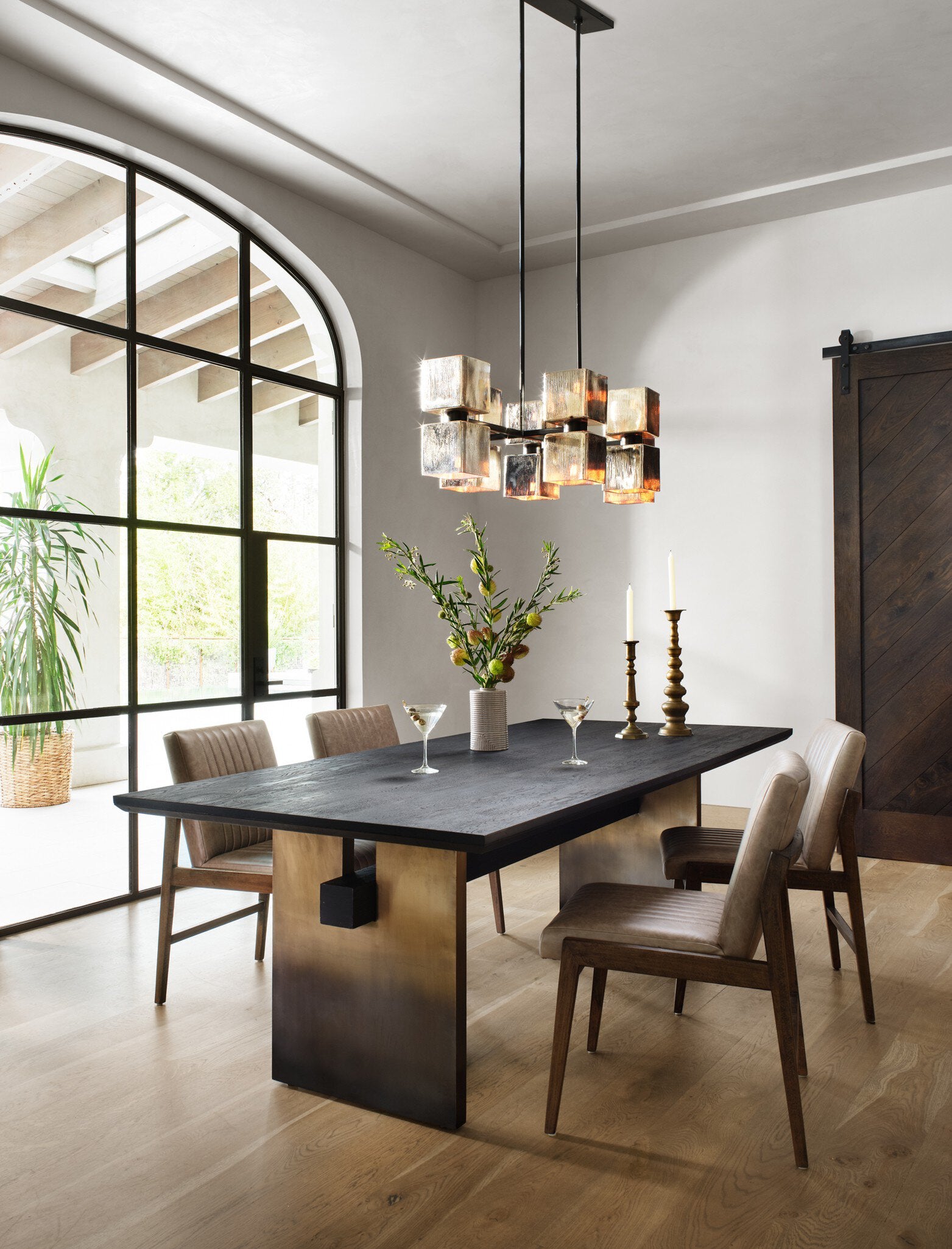 Four Hands Alice Dining Chair — Sonoma Grey-Vintage Sienna