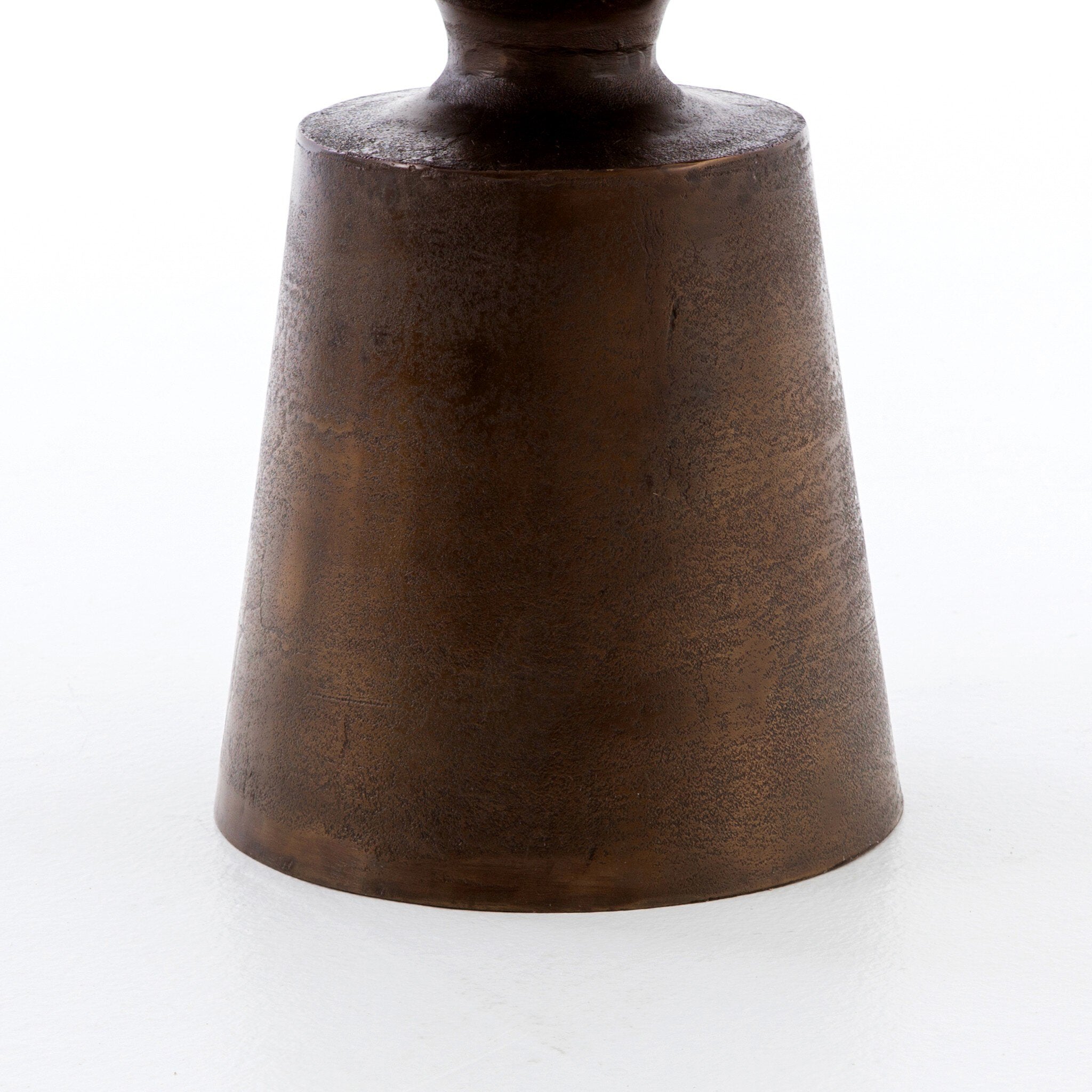 Four Hands Cruz End Table — Antique Rust