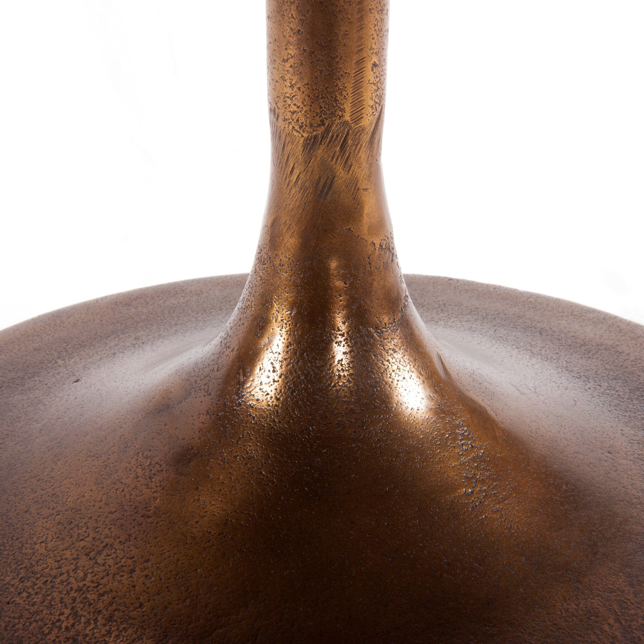 Four Hands Tulip Side Table — Antique Rust