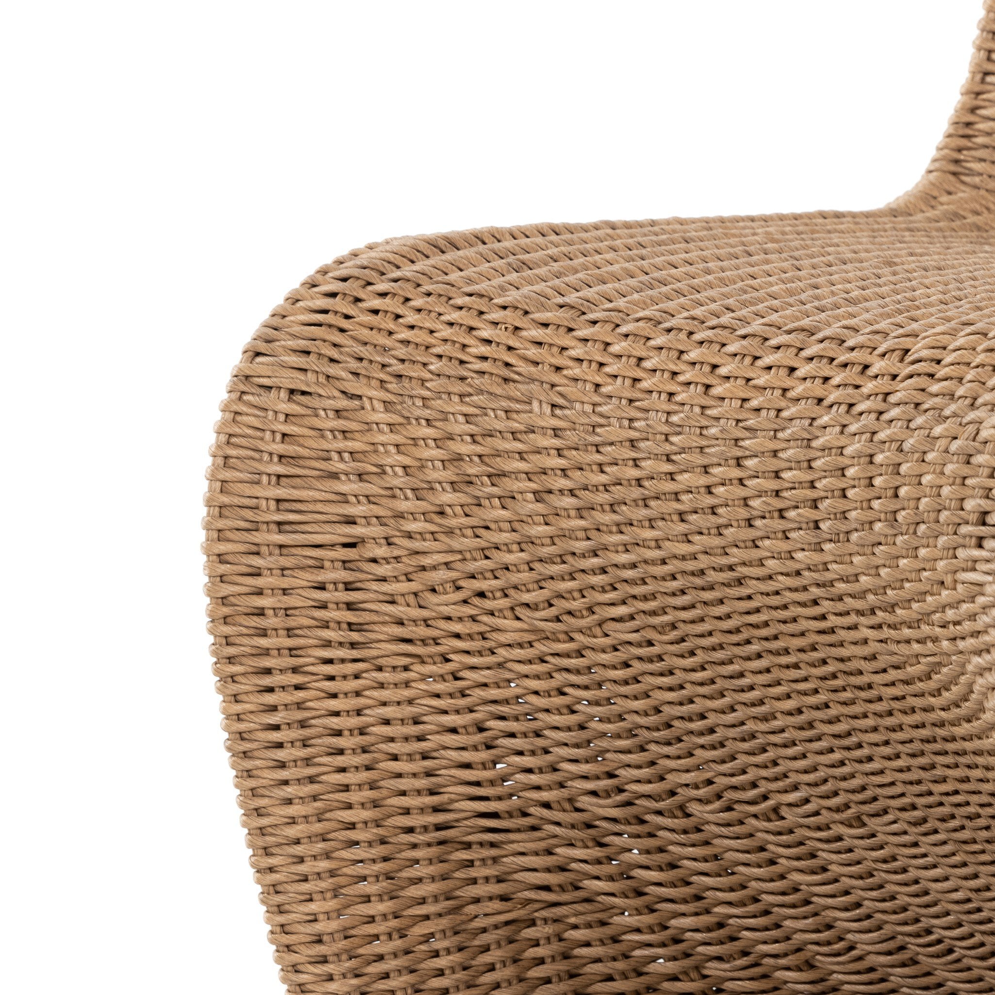 Four Hands Portia Outdoor Dining Chair — Vintage Natural