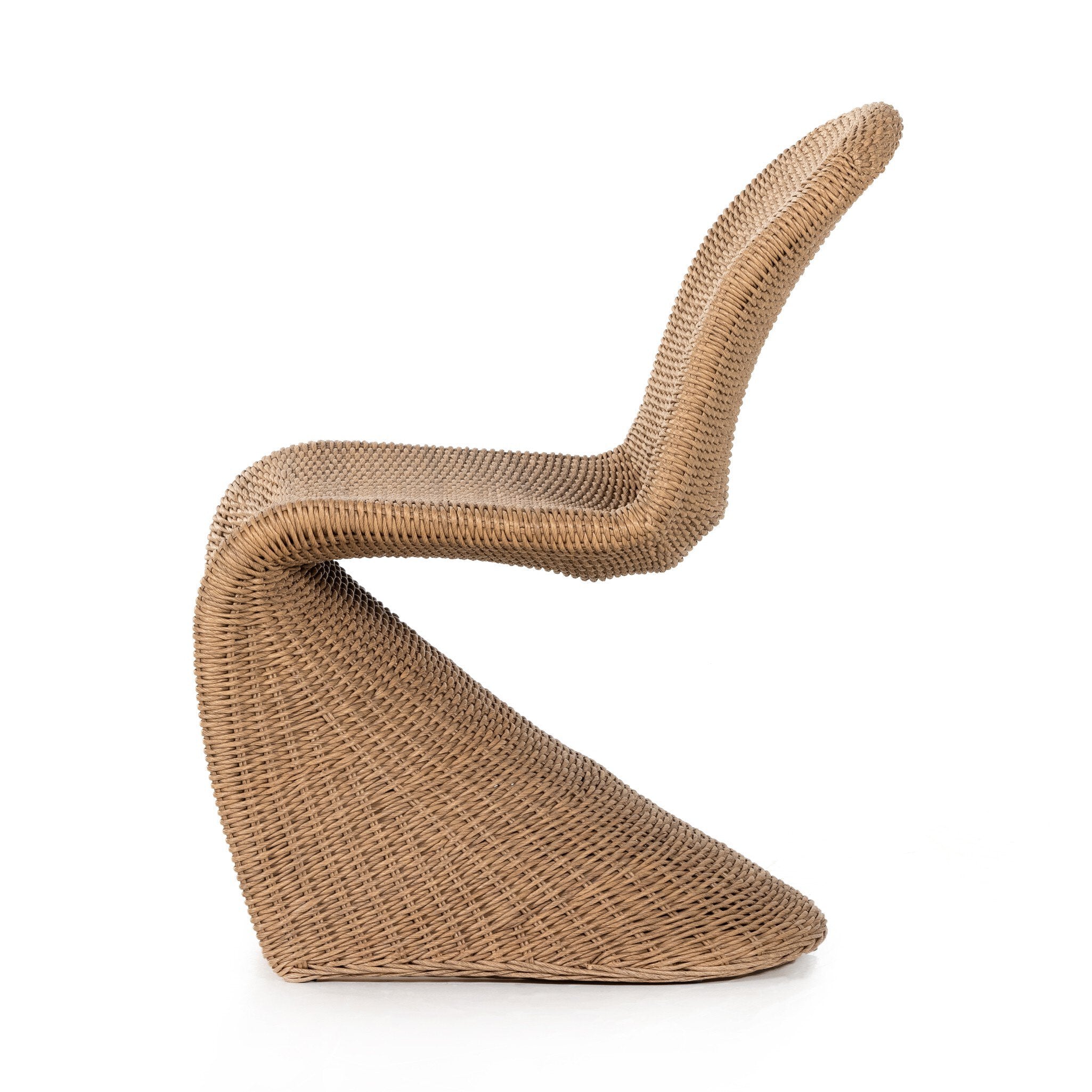 Four Hands Portia Outdoor Dining Chair — Vintage Natural
