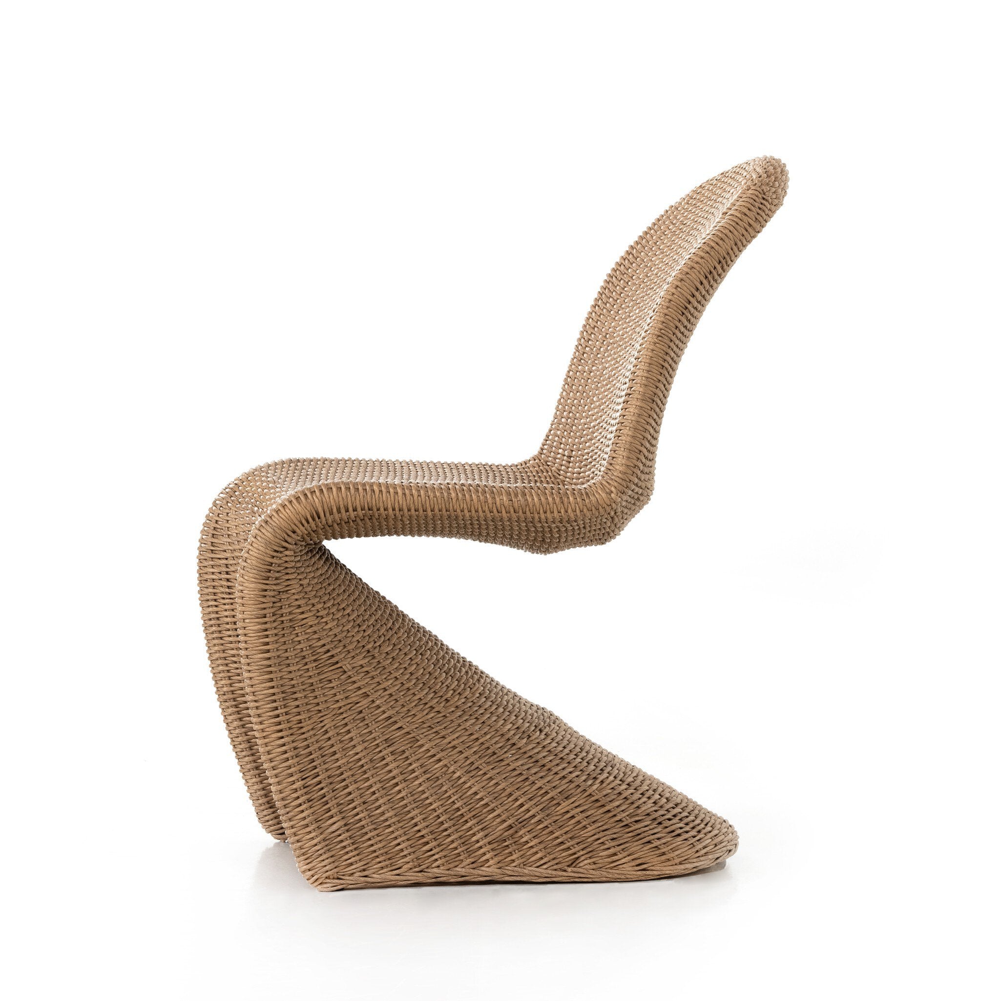 Four Hands Portia Outdoor Dining Chair — Vintage Natural