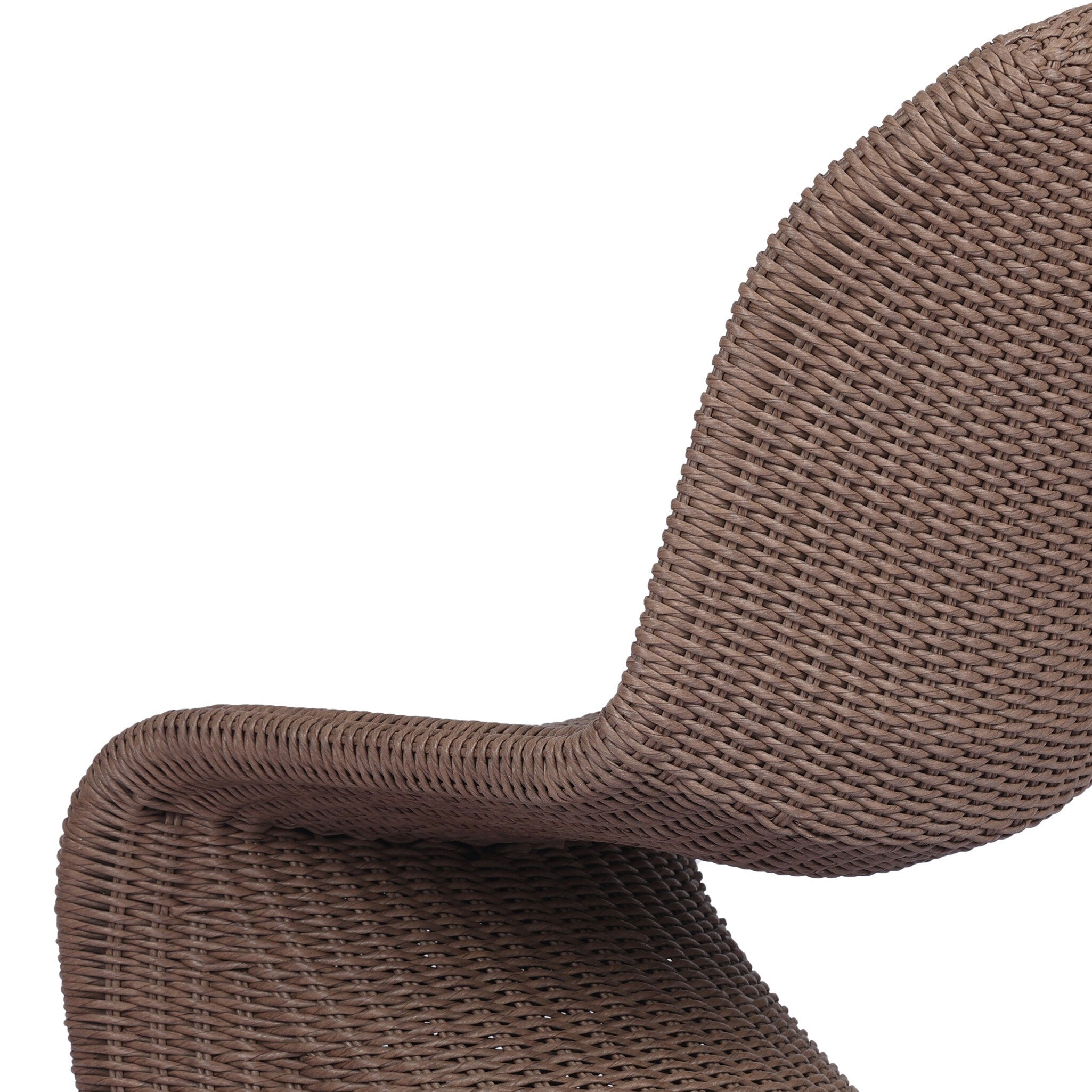 Four Hands Portia Outdoor Dining Chair — Tanned Weave