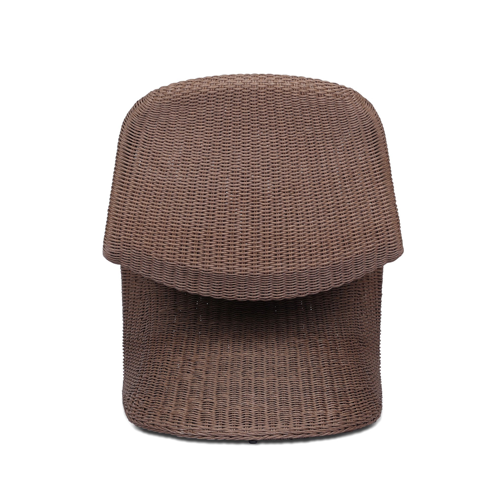 Four Hands Portia Outdoor Occasional Chair — Tanned Weave