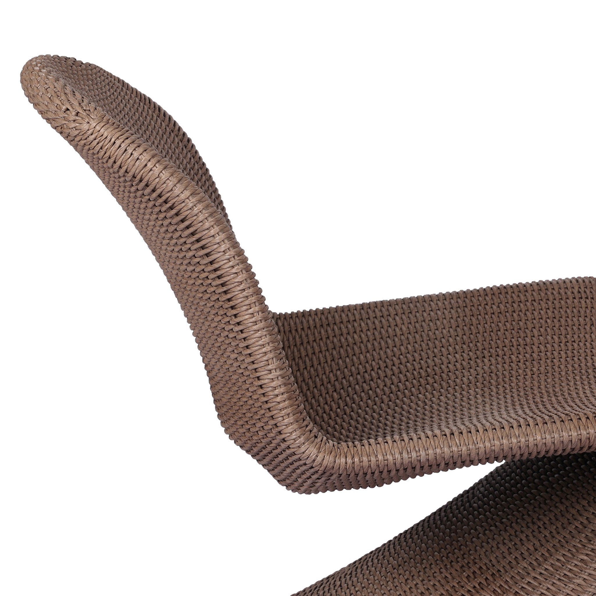 Four Hands Portia Outdoor Occasional Chair — Tanned Weave